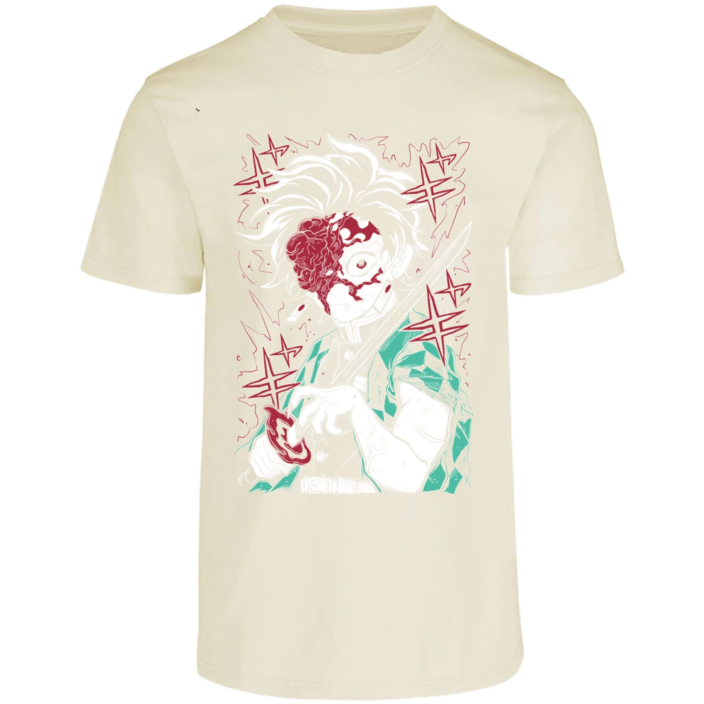 Playera Demon Slayer Tanjiro Demon para Adulto 26