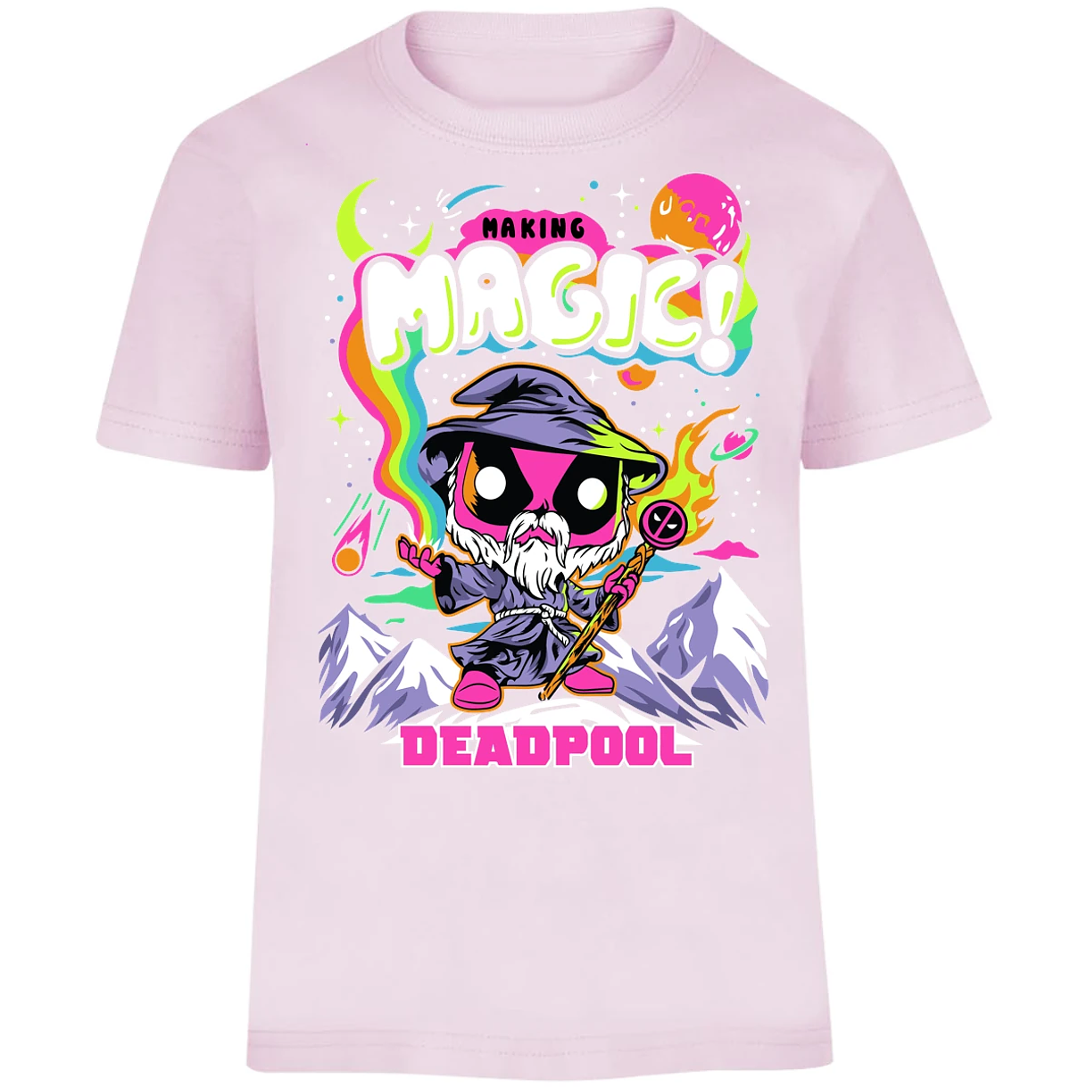 Playera Es De Series Y Peliculas Deadpool Funko Magic para Niño 4