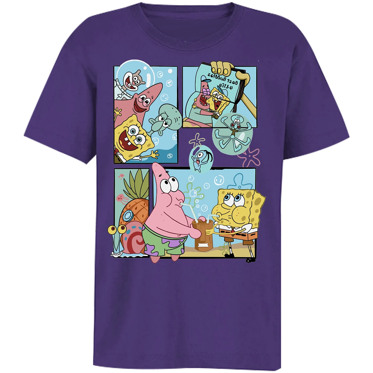 Playera Es De Series Y Peliculas Sponge Bob para Niño 16
