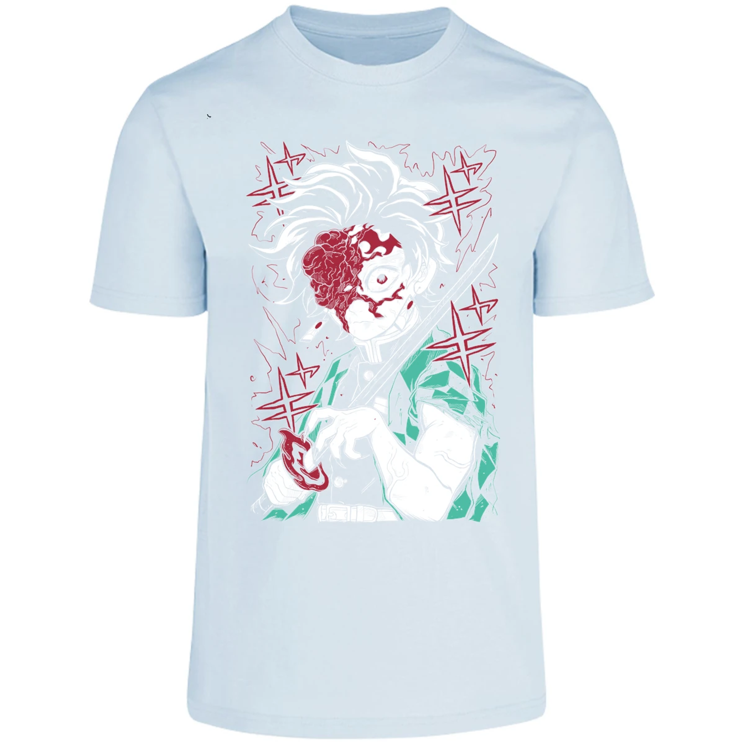 Playera Demon Slayer Tanjiro Demon para Adulto 27