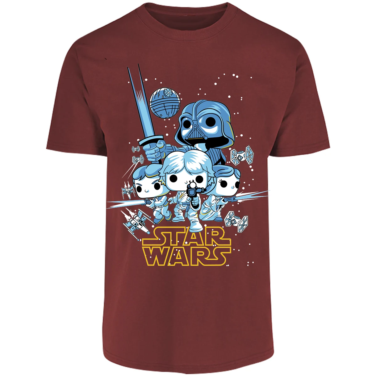 Playera Es De Series Y Peliculas Funko Star Wars para Adulto 6