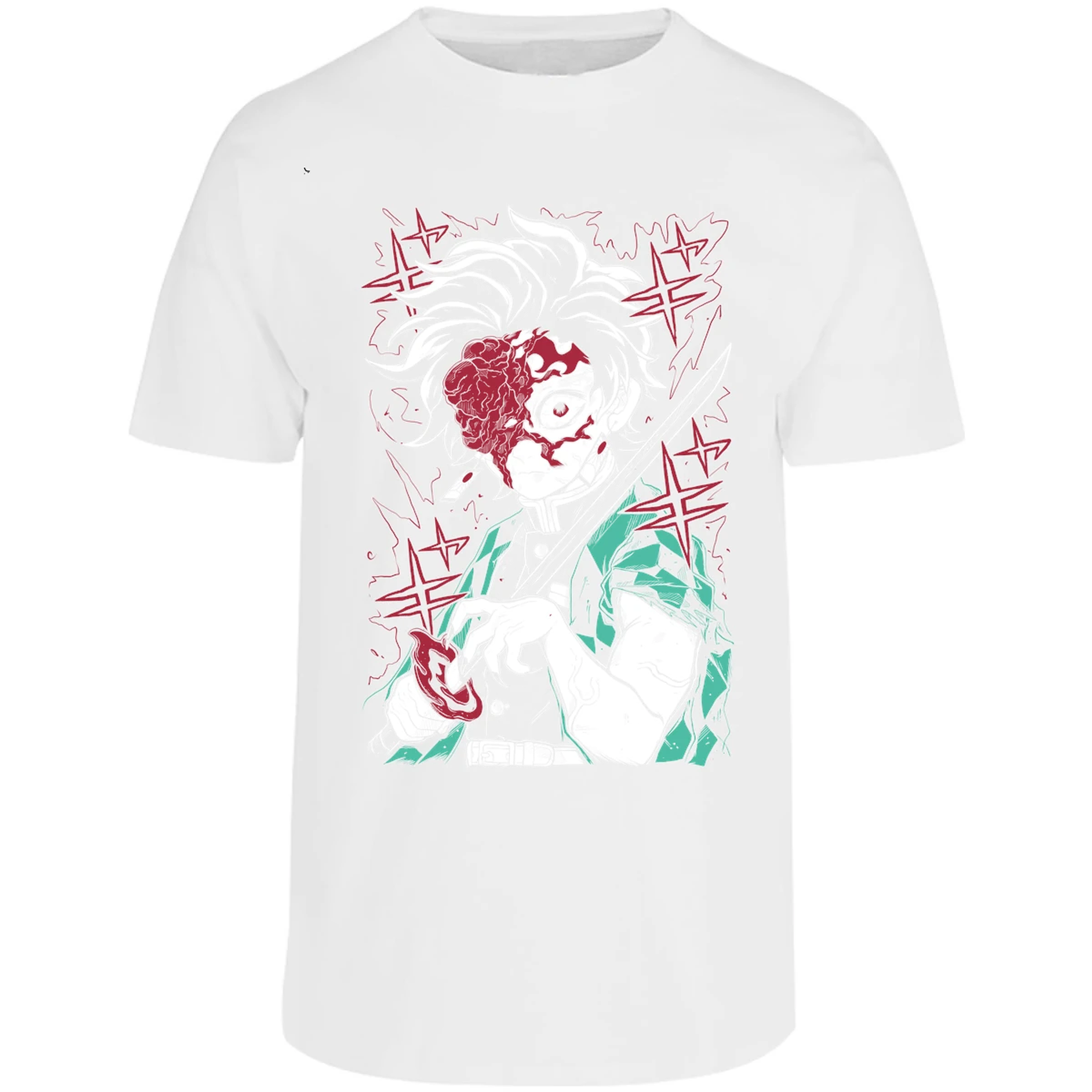 Playera Demon Slayer Tanjiro Demon para Adulto 9