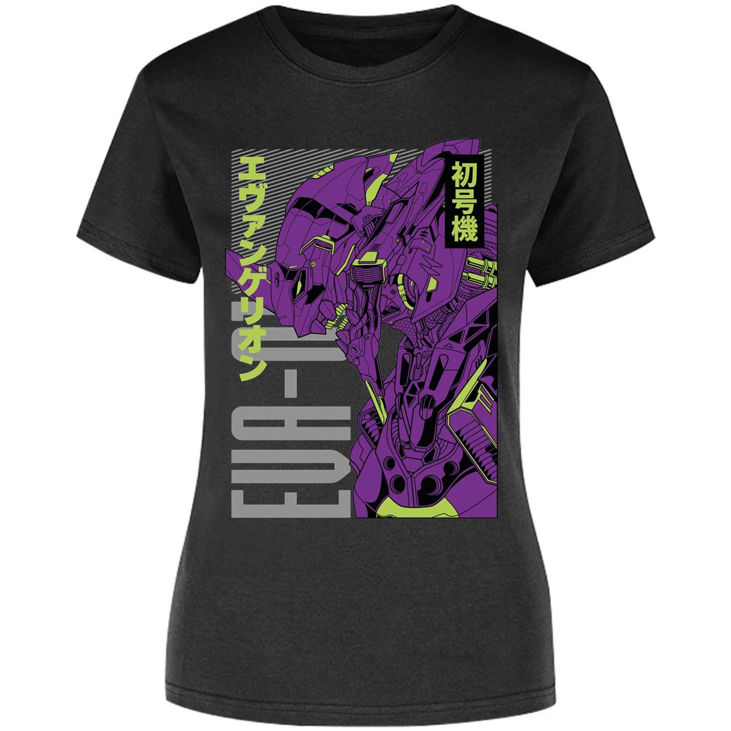 Blusa Evangelion Eva 01 Anime Blusa para Mujer 4