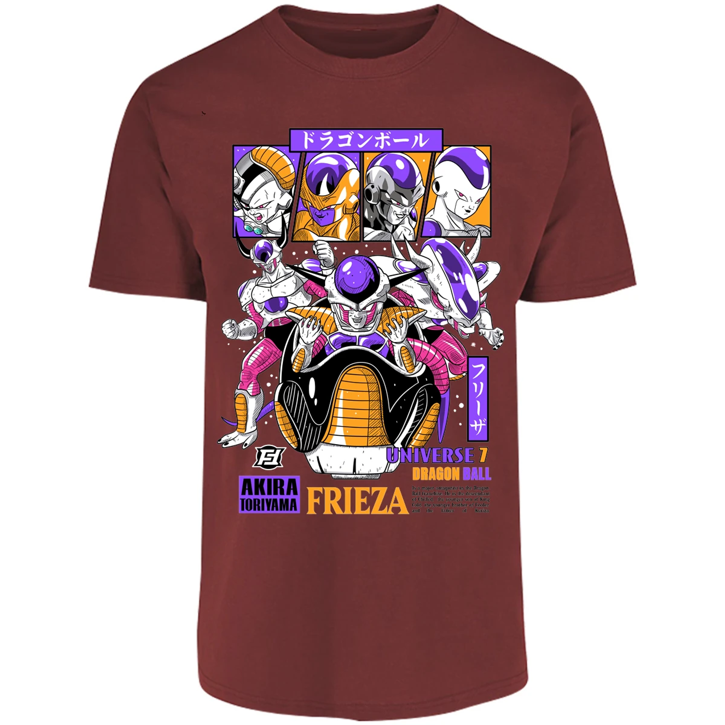 Playera Dragon Ball Freezer para Adulto 3