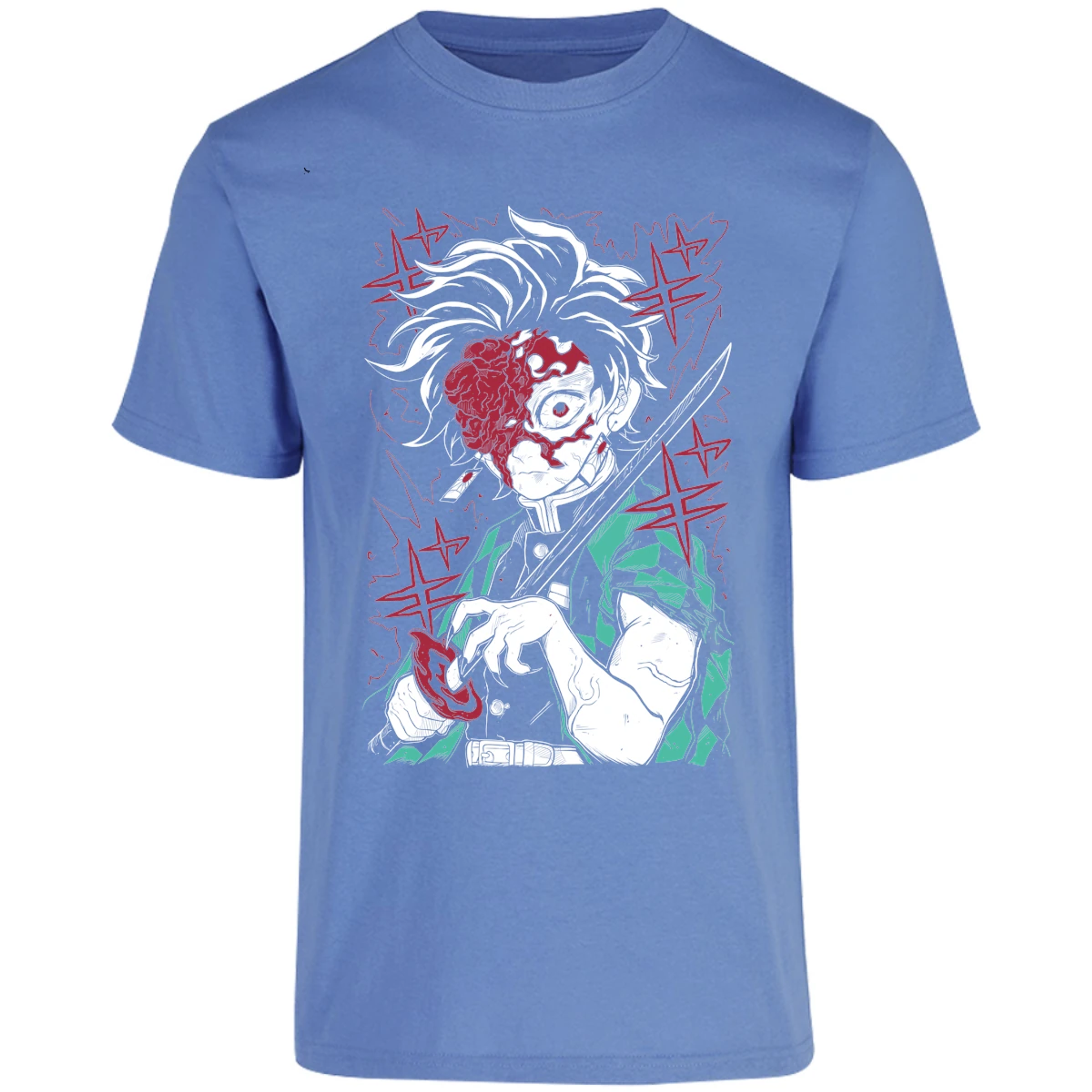 Playera Demon Slayer Tanjiro Demon para Adulto 23