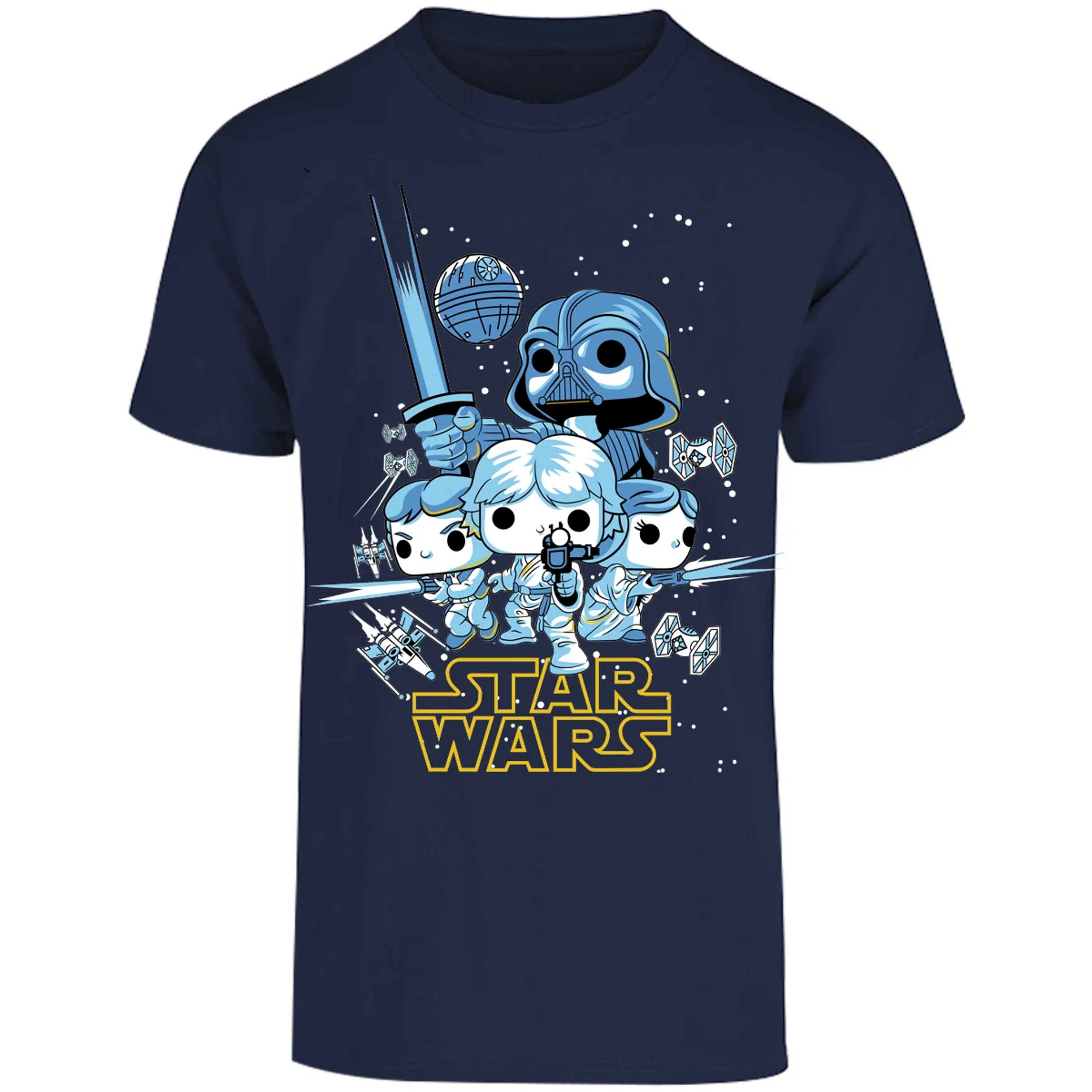 Playera Es De Series Y Peliculas Funko Star Wars para Adulto 23
