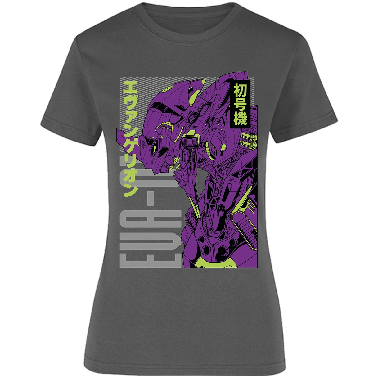 Blusa Evangelion Eva 01 Anime Blusa para Mujer 7