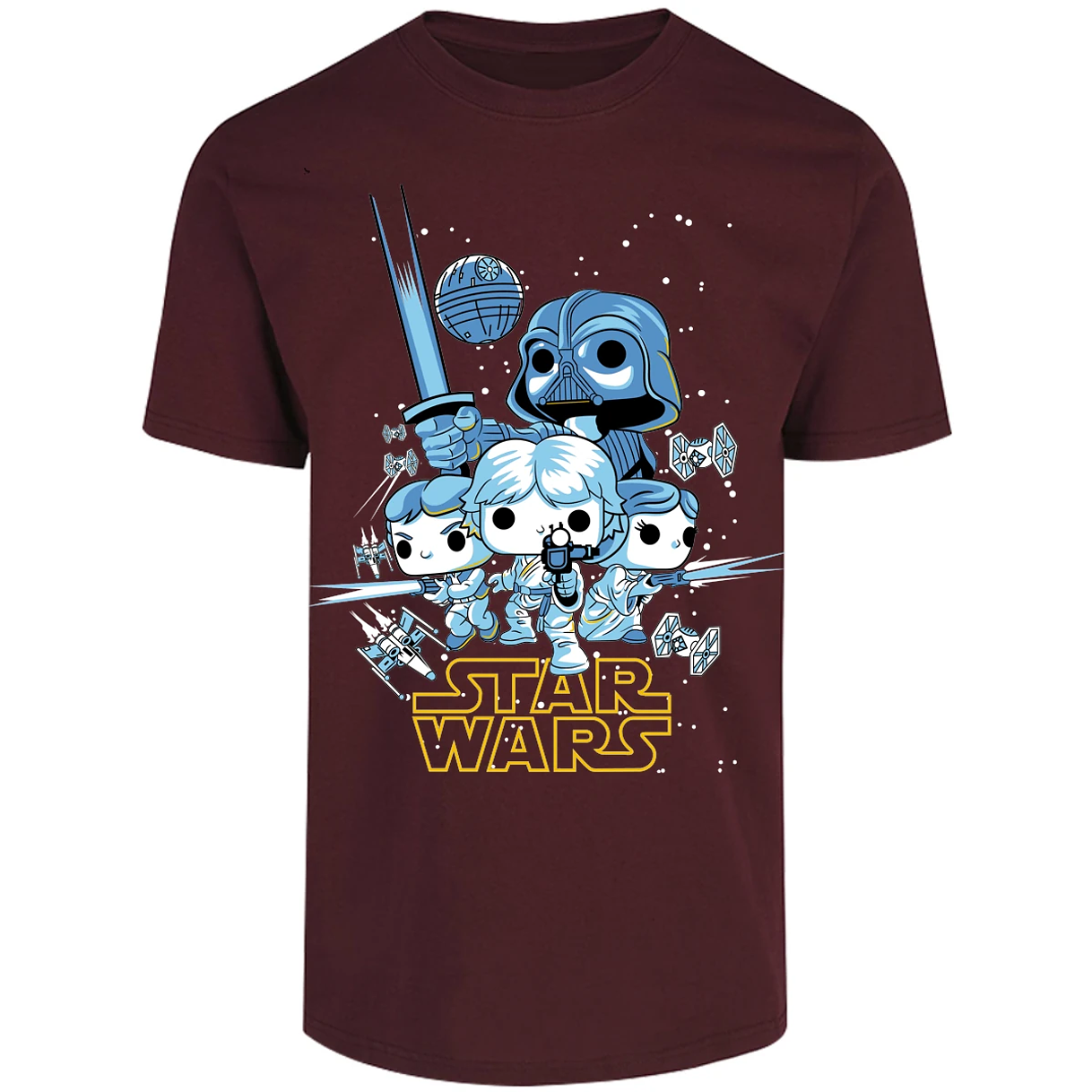 Playera Es De Series Y Peliculas Funko Star Wars para Adulto 17