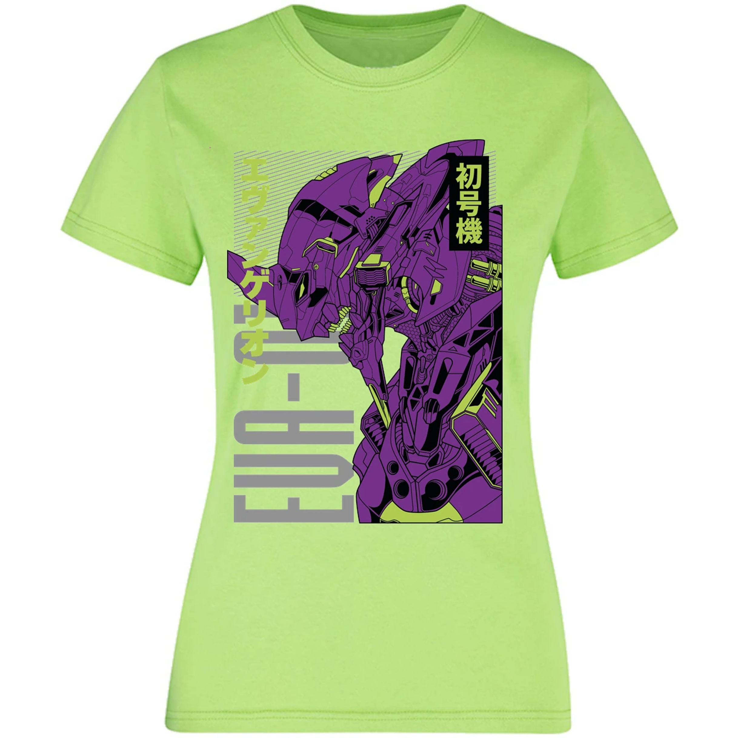 Blusa Evangelion Eva 01 Anime Blusa para Mujer 17