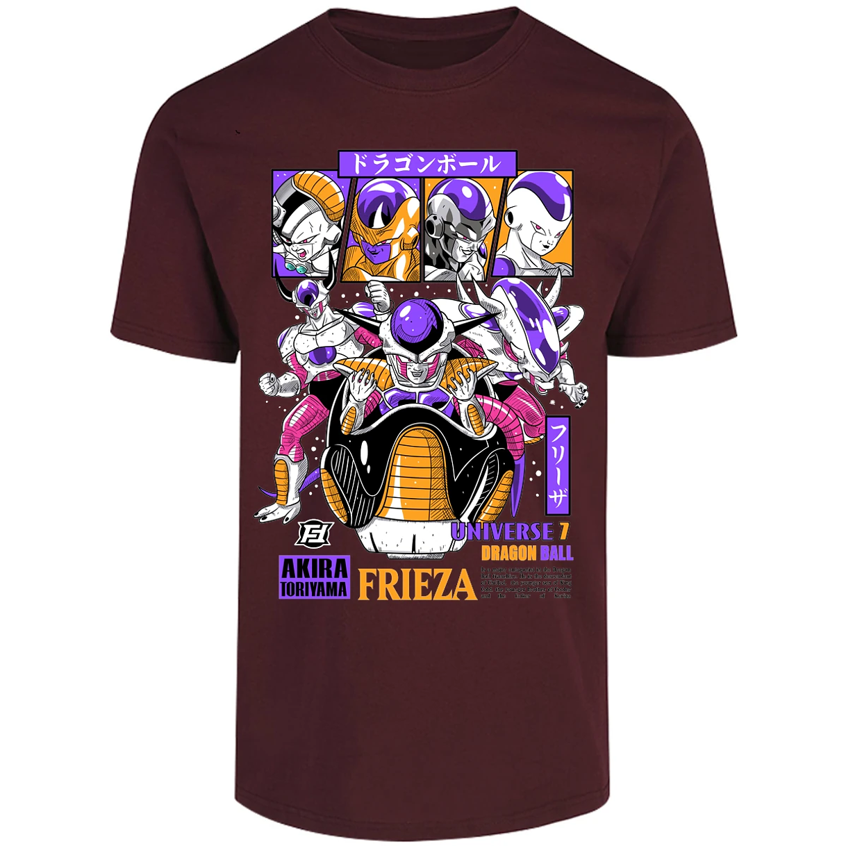 Playera Dragon Ball Freezer para Adulto 15