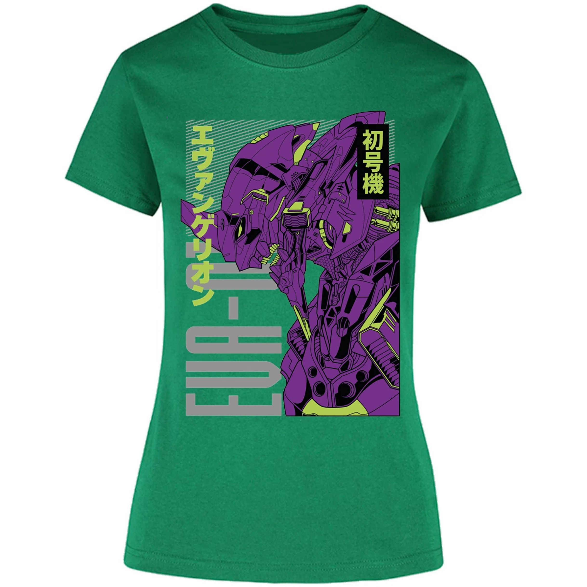 Blusa Evangelion Eva 01 Anime Blusa para Mujer 9