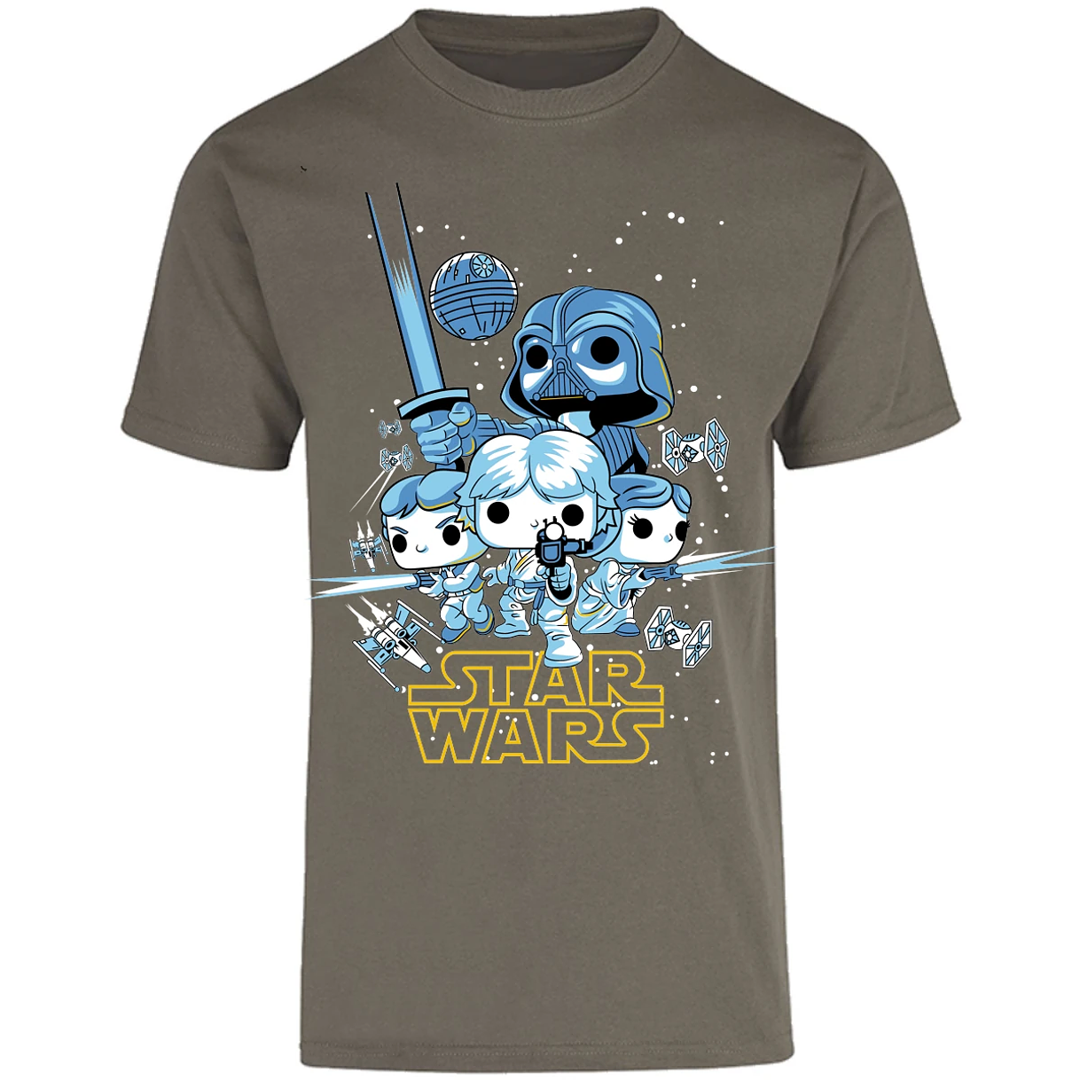 Playera Es De Series Y Peliculas Funko Star Wars para Adulto 24