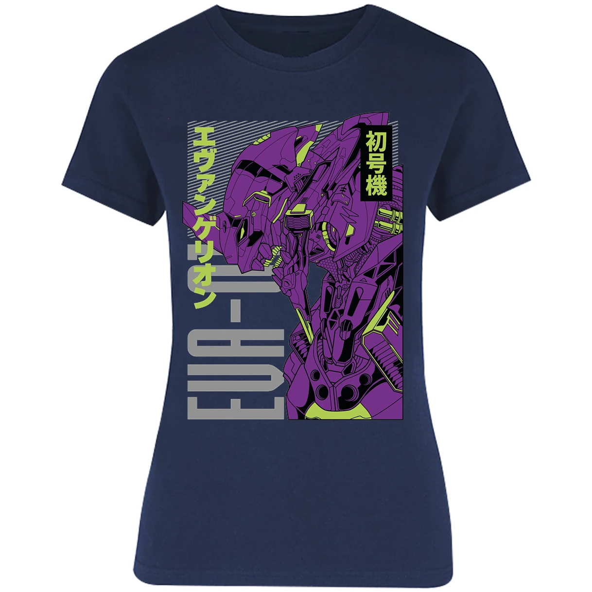 Blusa Evangelion Eva 01 Anime Blusa para Mujer 16