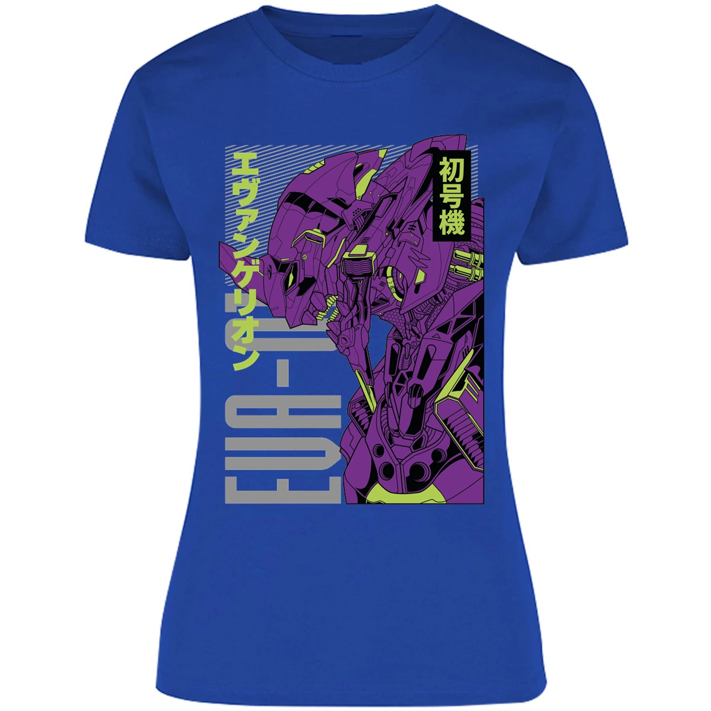 Blusa Evangelion Eva 01 Anime Blusa para Mujer 6