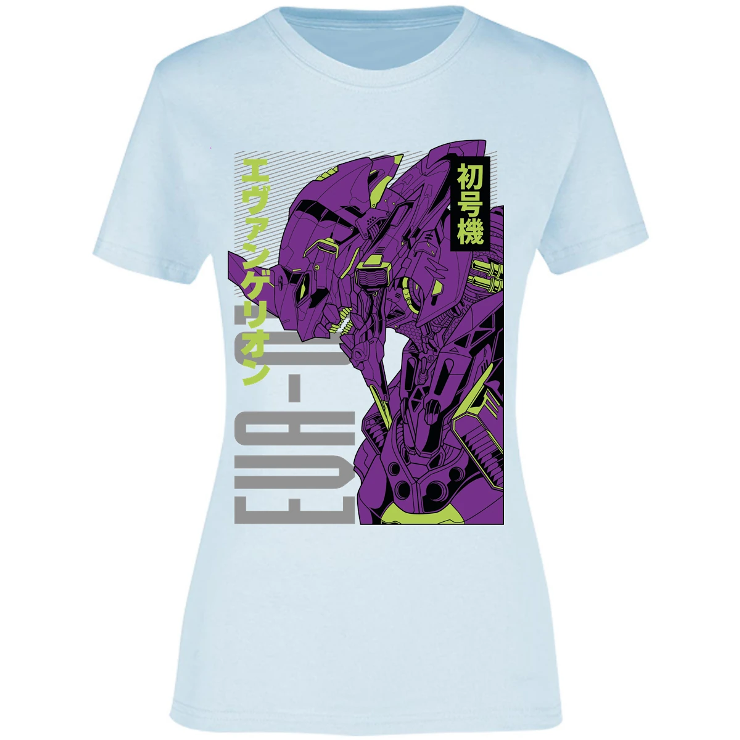 Blusa Evangelion Eva 01 Anime Blusa para Mujer 5