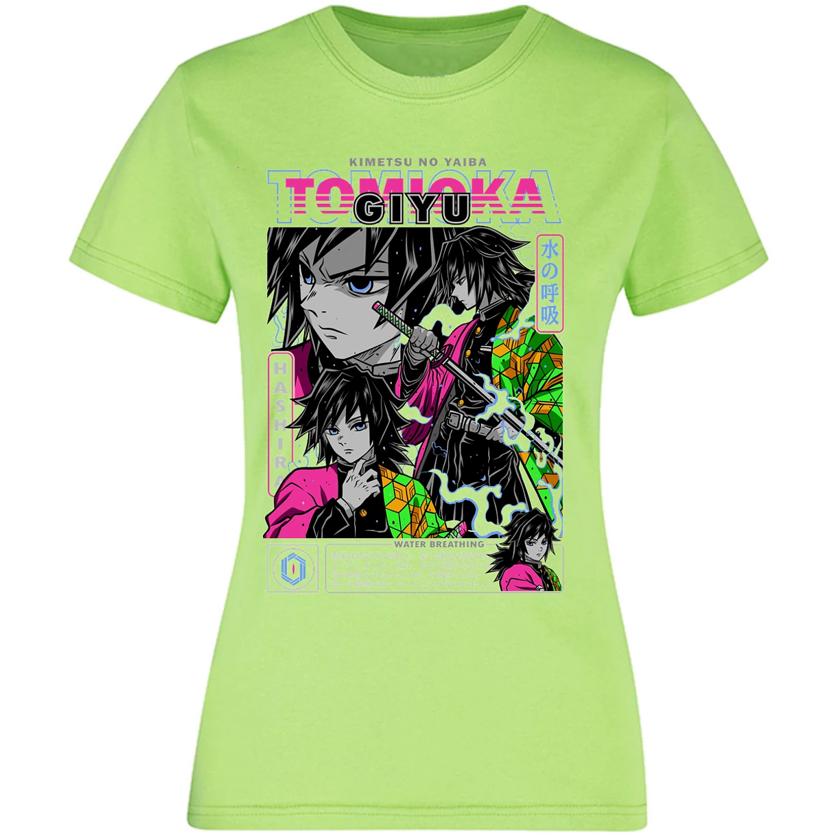 Blusa Demon Slayer Tomioka Blusa para Mujer 5