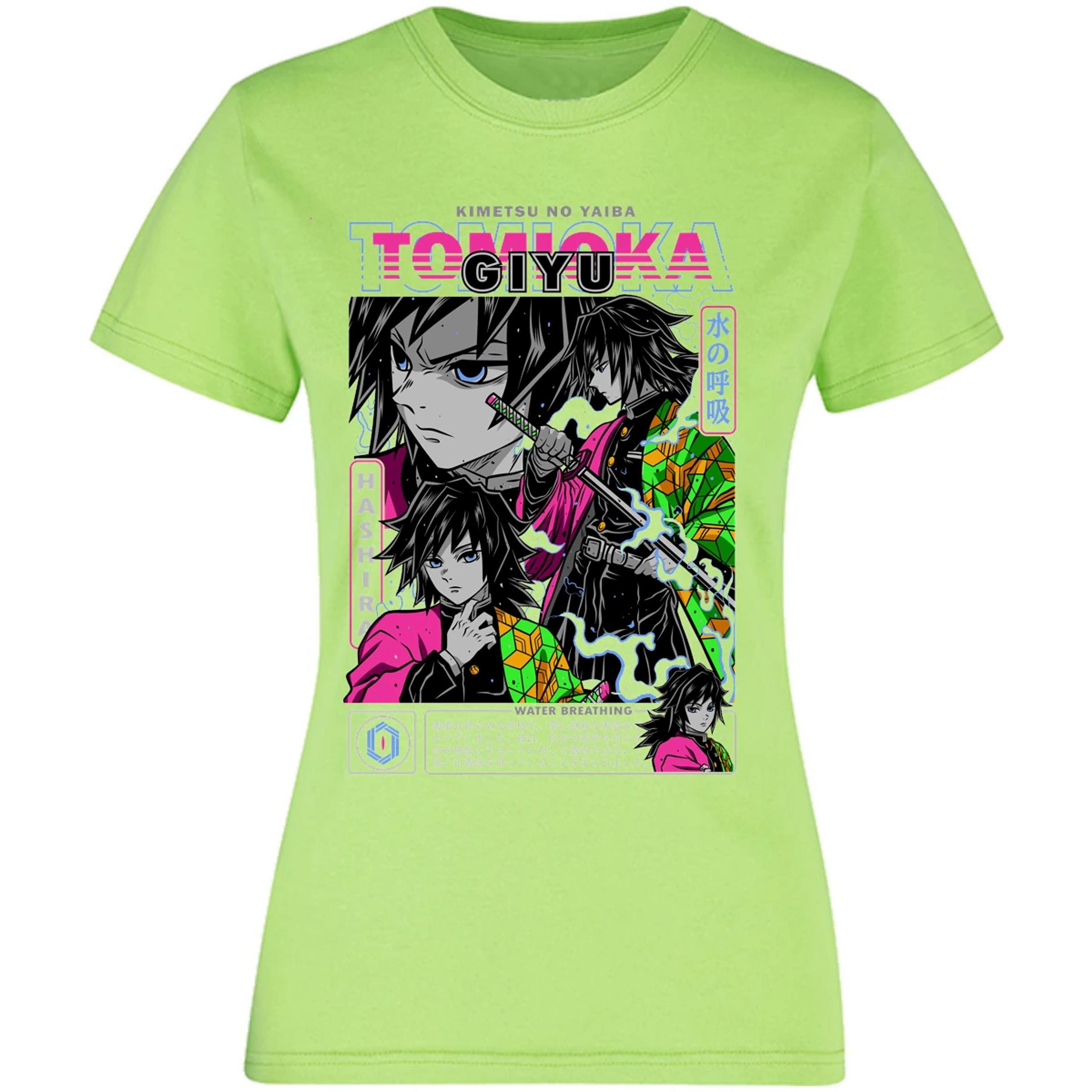 Blusa Demon Slayer Tomioka Blusa para Mujer 5
