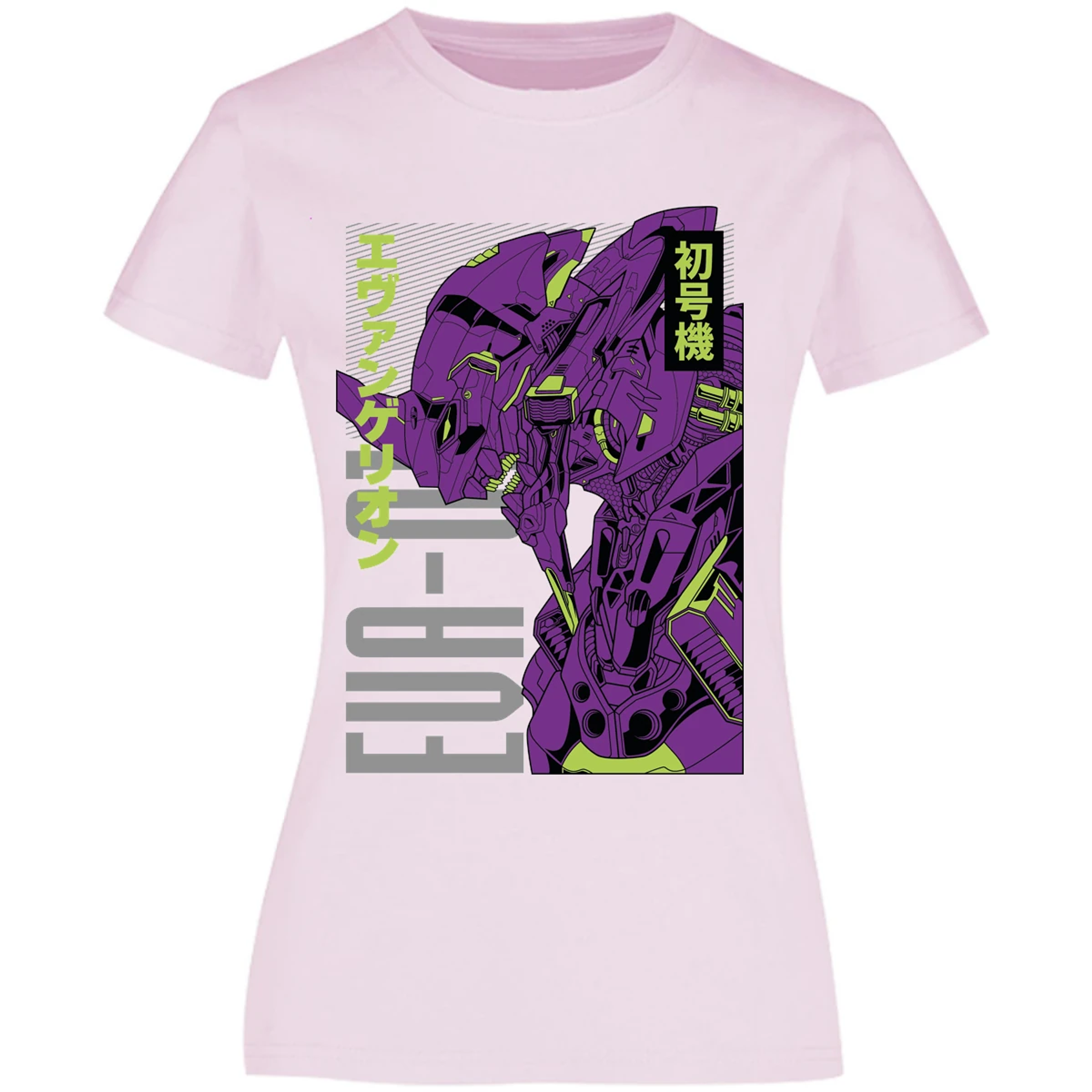 Blusa Evangelion Eva 01 Anime Blusa para Mujer 12