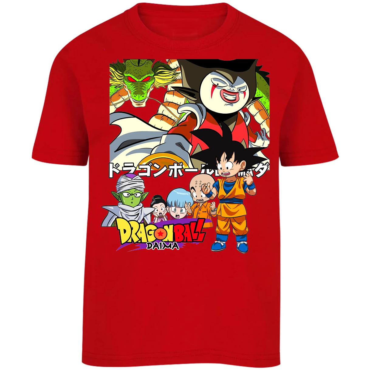 Playera Dragon Ball Daima Anime para Niño 14