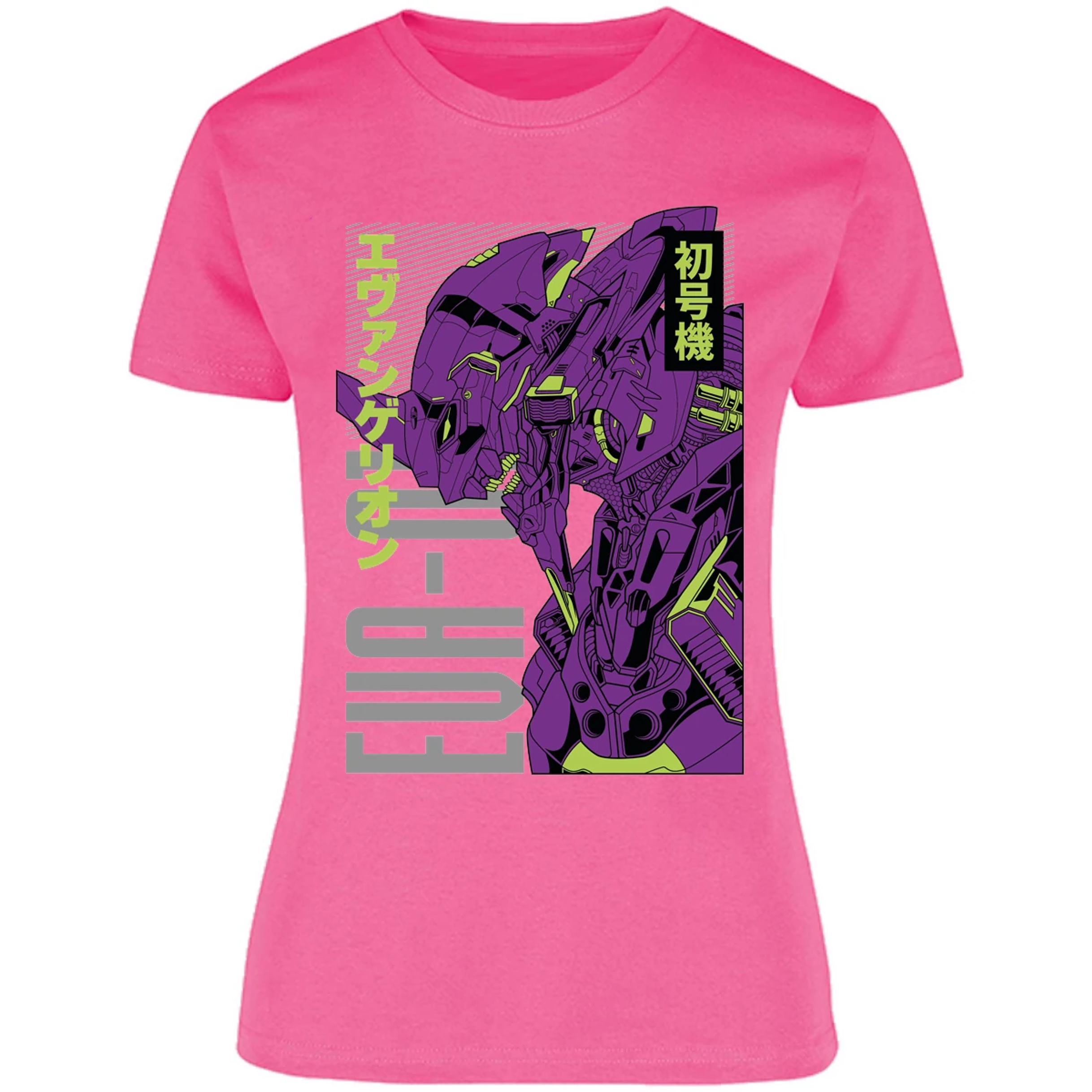 Blusa Evangelion Eva 01 Anime Blusa para Mujer 14