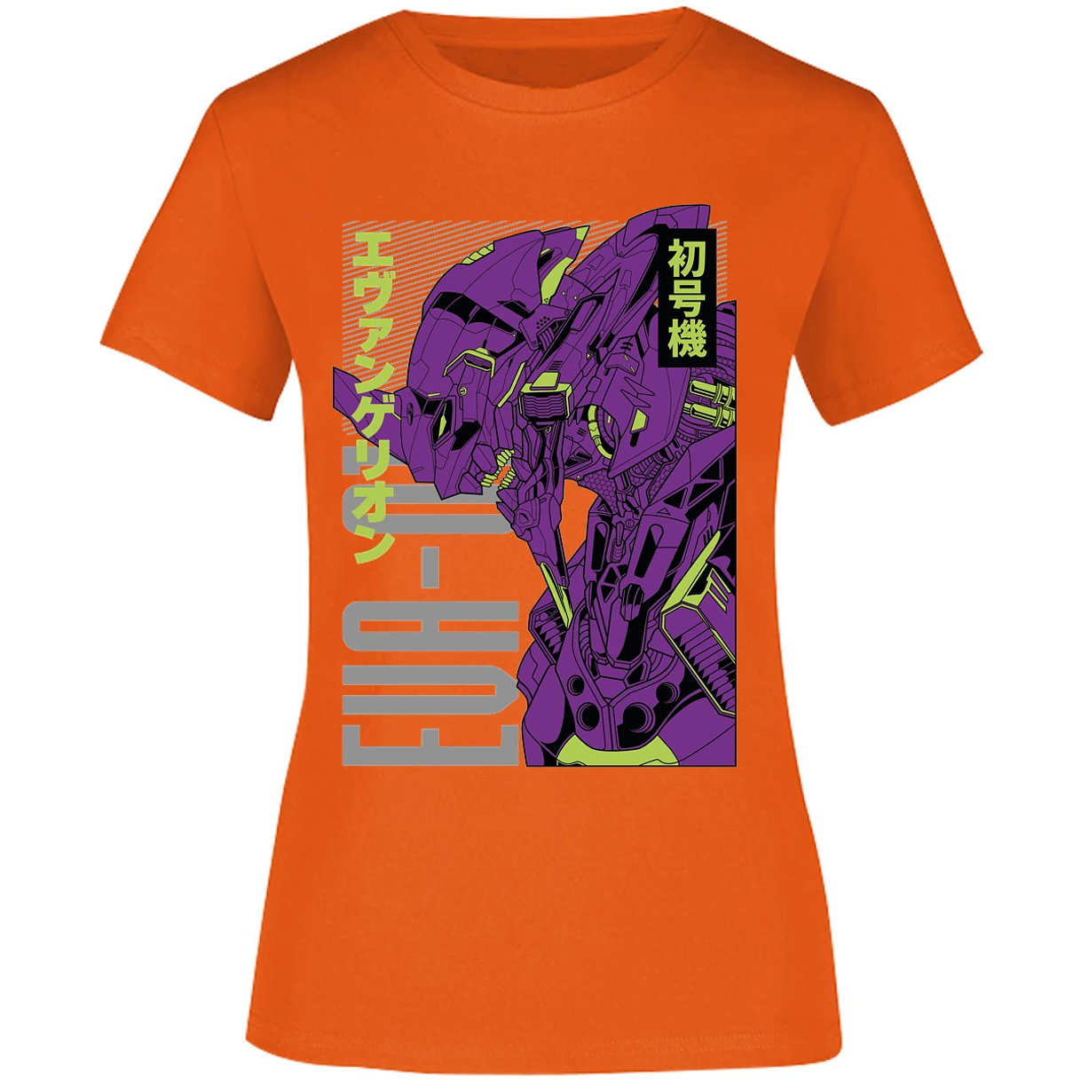 Blusa Evangelion Eva 01 Anime Blusa para Mujer 18