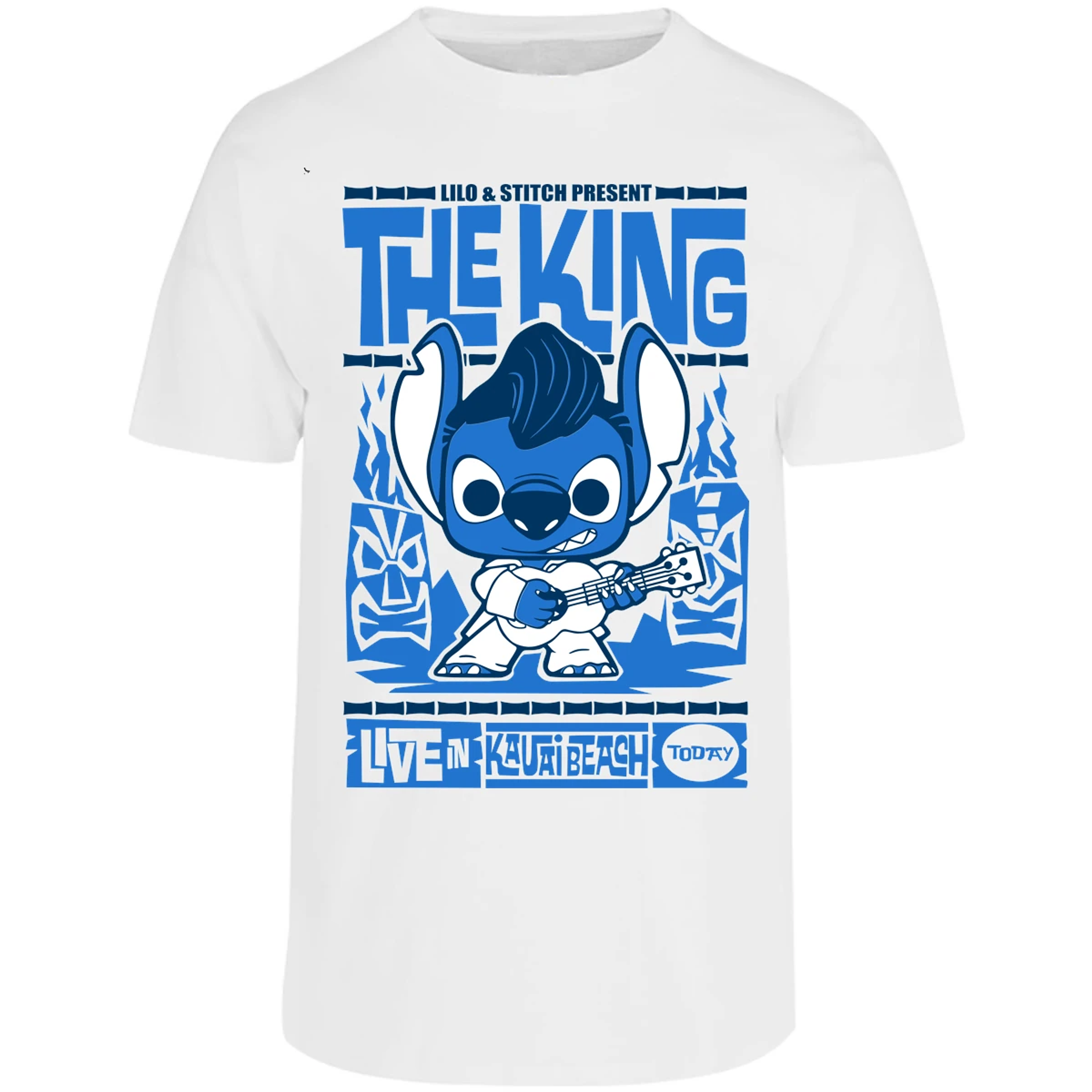 Playera Es De Series Y Peliculas Funko Stitch para Adulto 18