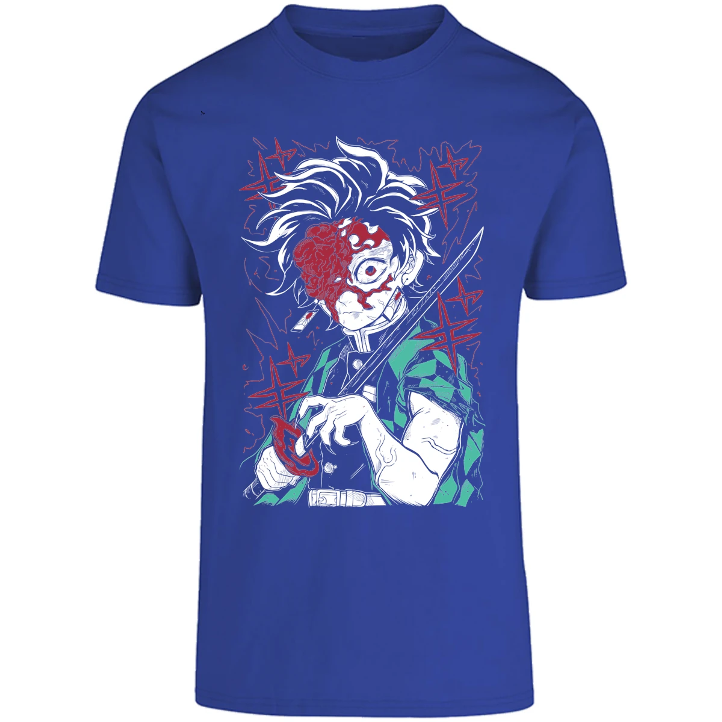 Playera Demon Slayer Tanjiro Demon para Adulto 21