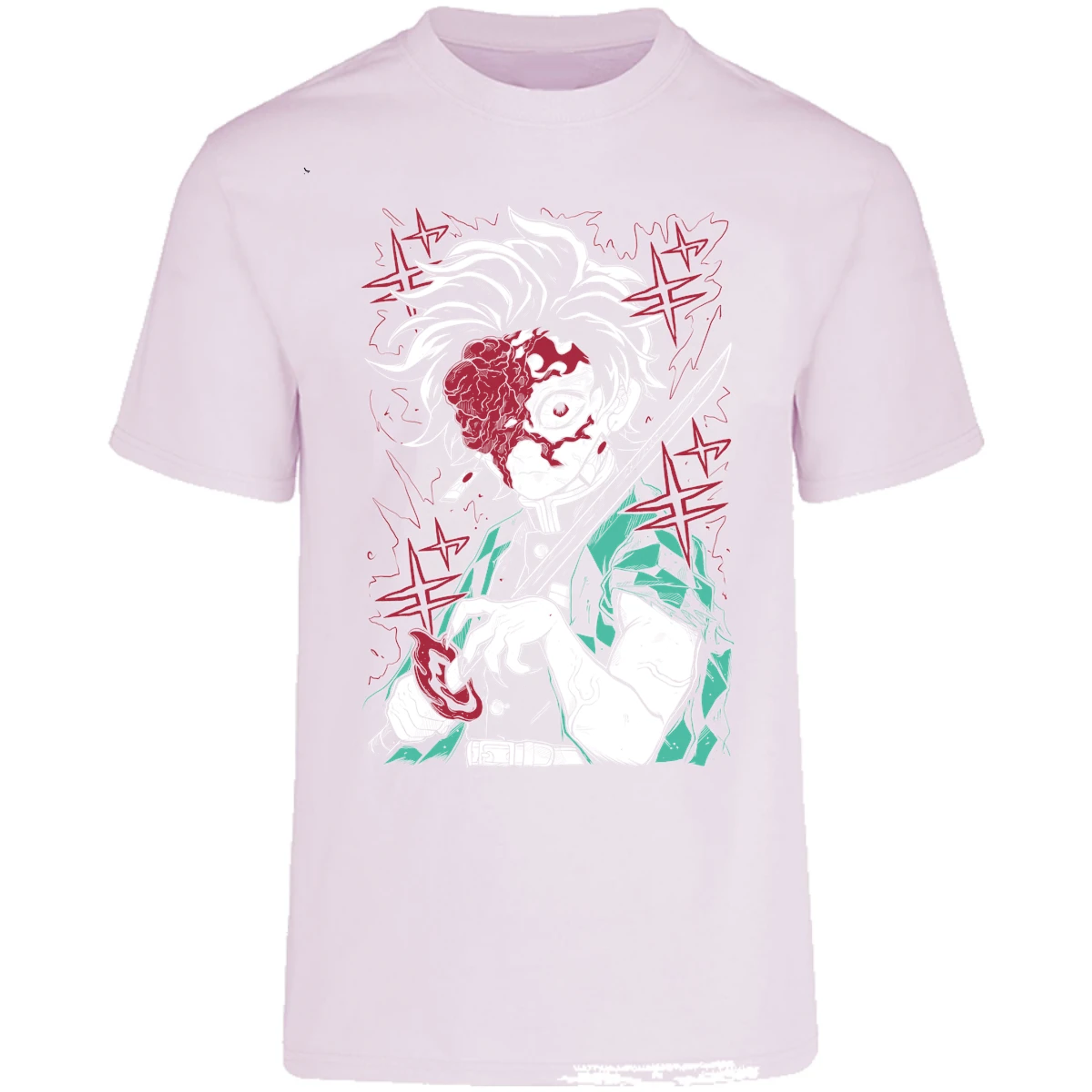 Playera Demon Slayer Tanjiro Demon para Adulto 1