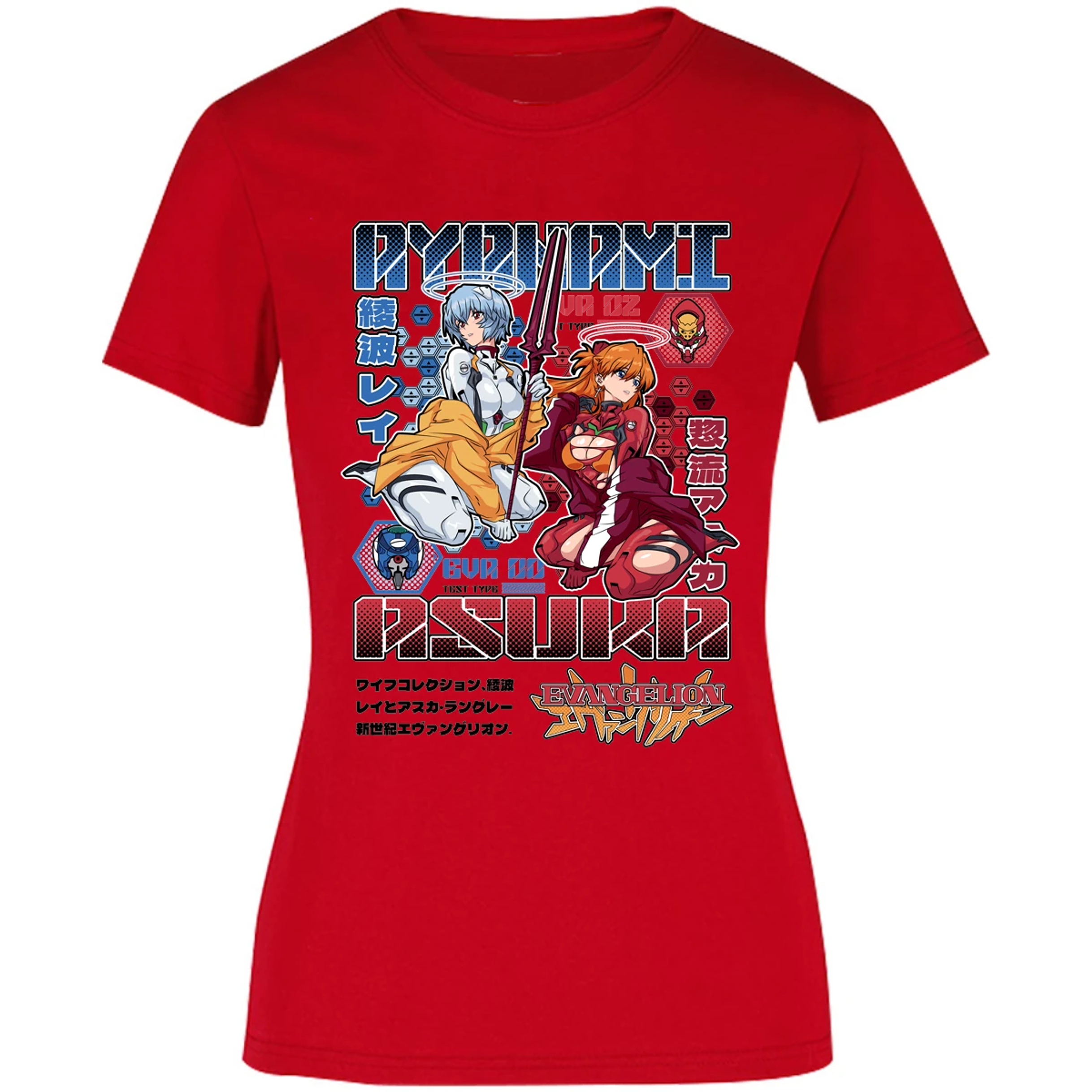 Blusa Evangelion Evangelion Anime Blusa para Mujer 16