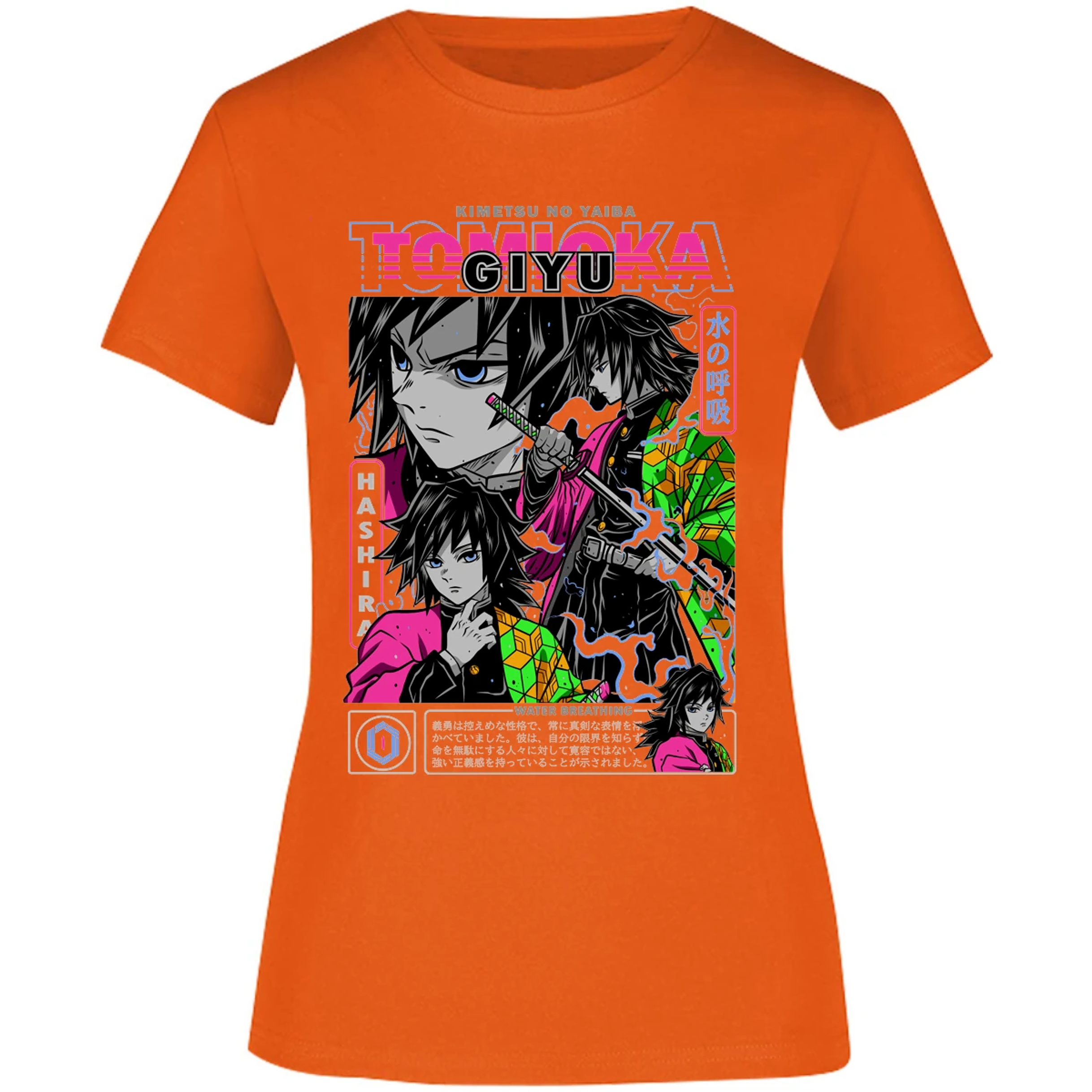 Blusa Demon Slayer Tomioka Blusa para Mujer 7