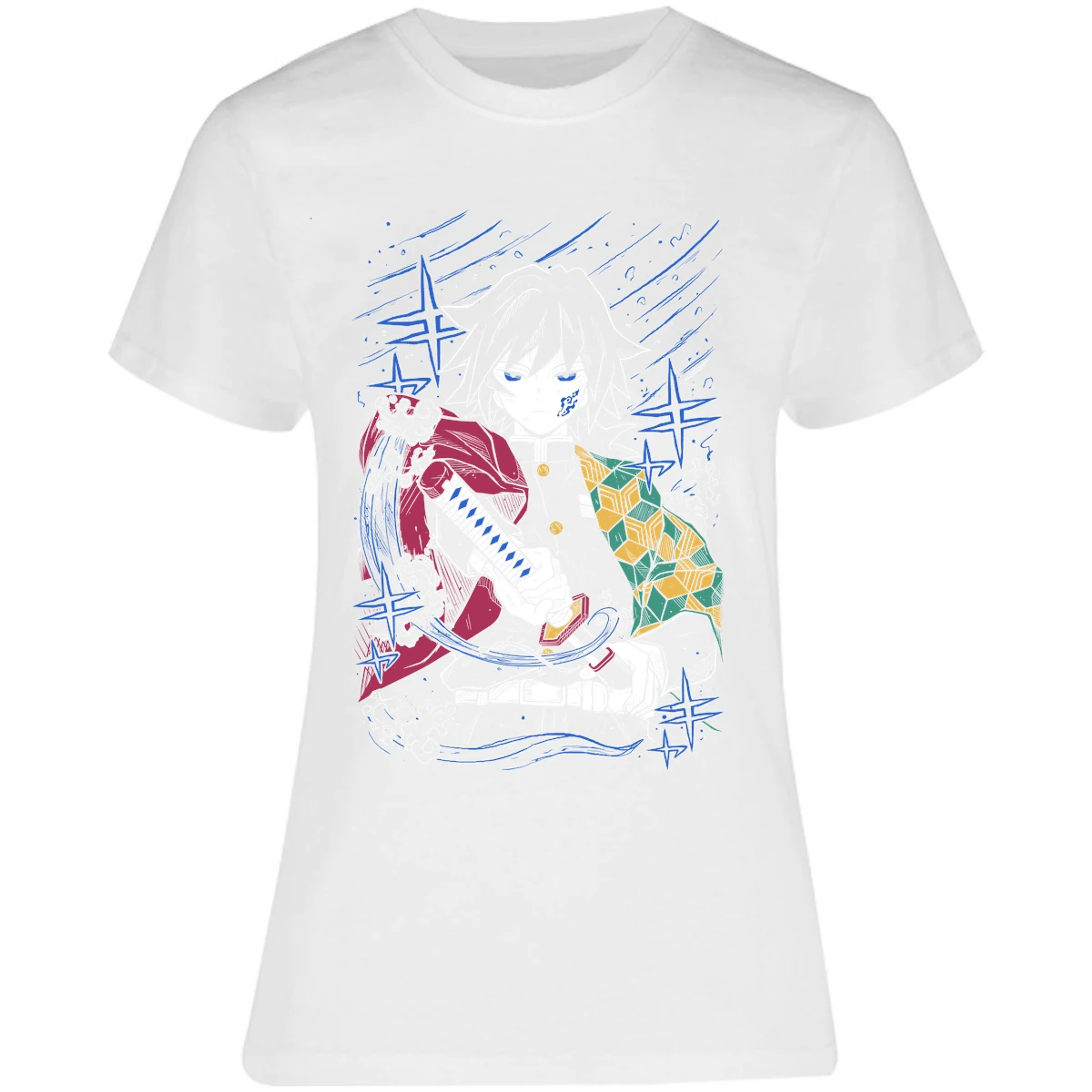 Blusa Demon Slayer Tomioka S Blusa para Mujer 2