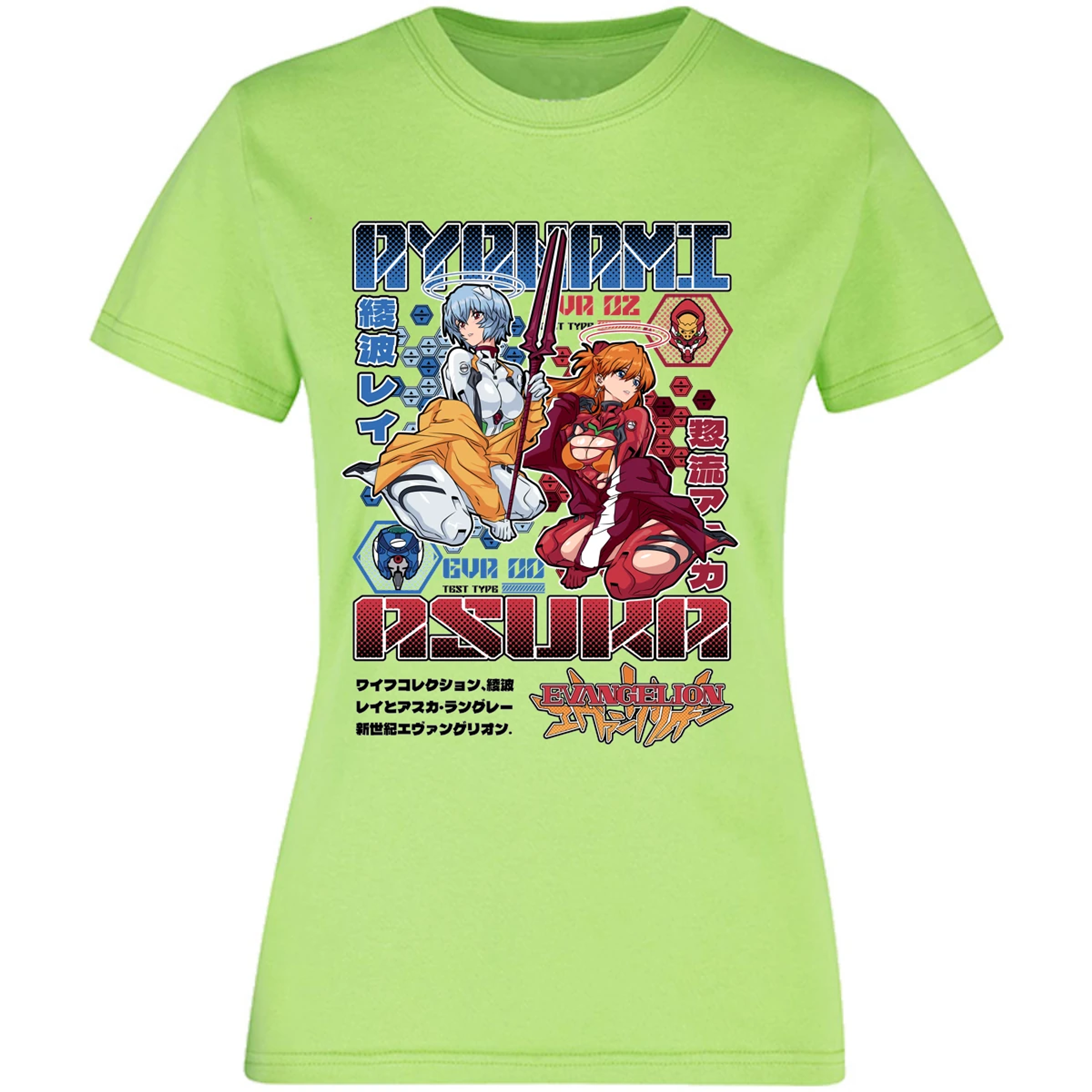 Blusa Evangelion Evangelion Anime Blusa para Mujer 7