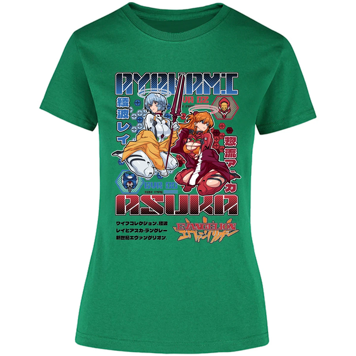 Blusa Evangelion Evangelion Anime Blusa para Mujer 8