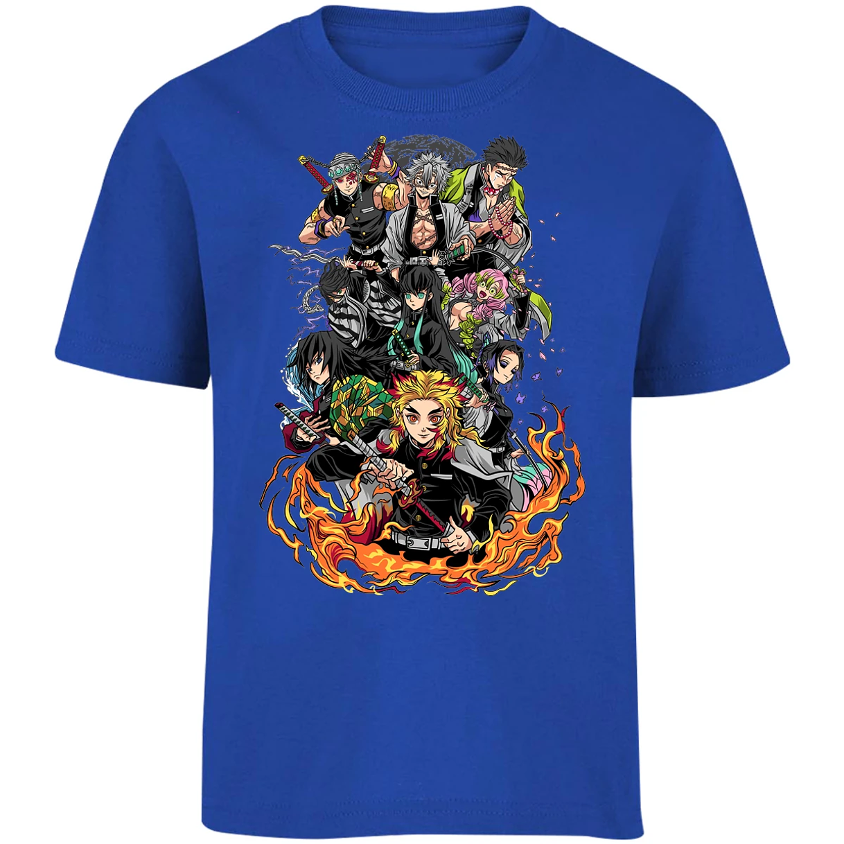 Playera Demon Slayer Pilares Kimetsu para Niño 5