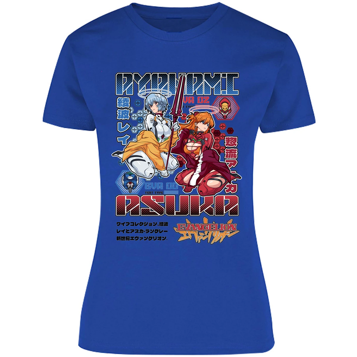 Blusa Evangelion Evangelion Anime Blusa para Mujer 6