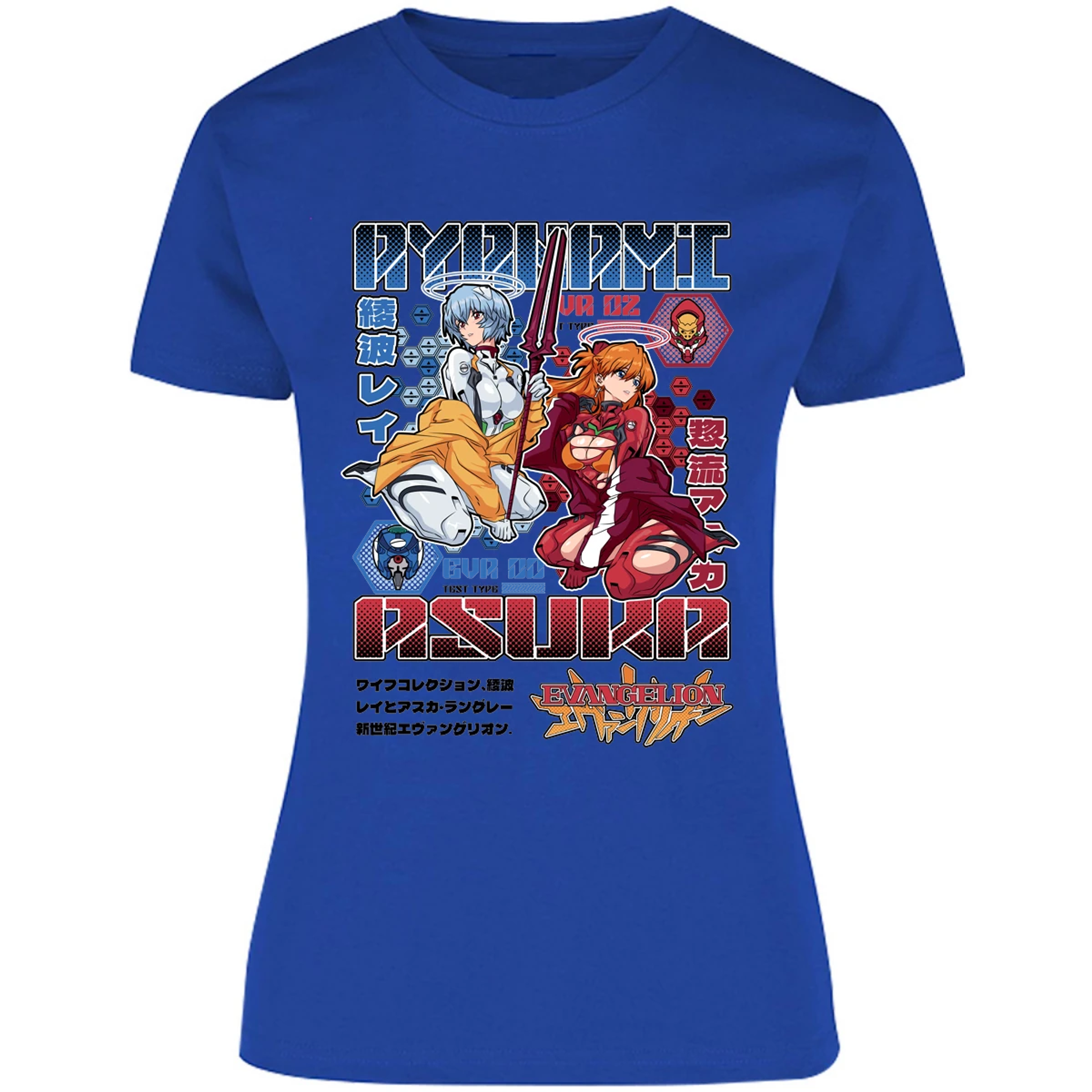 Blusa Evangelion Evangelion Anime Blusa para Mujer 6