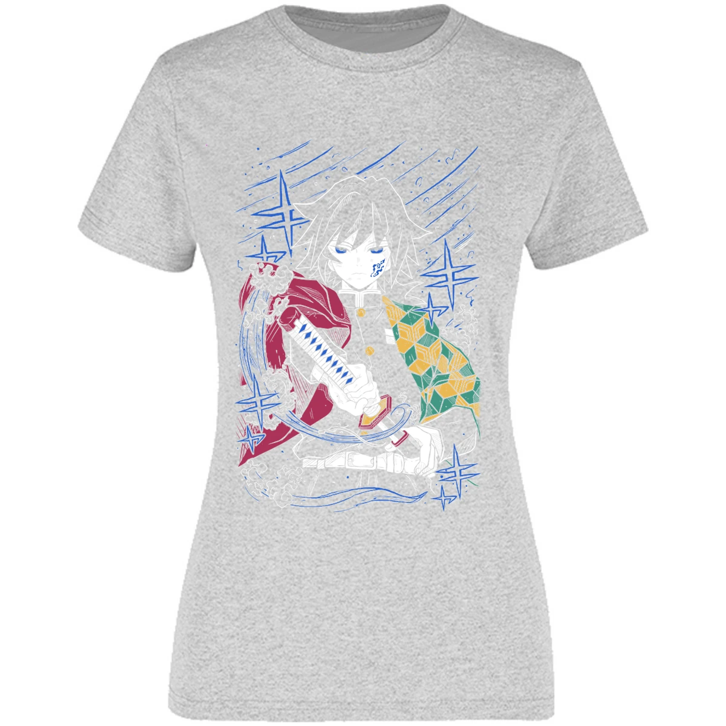 Blusa Demon Slayer Tomioka S Blusa para Mujer 8