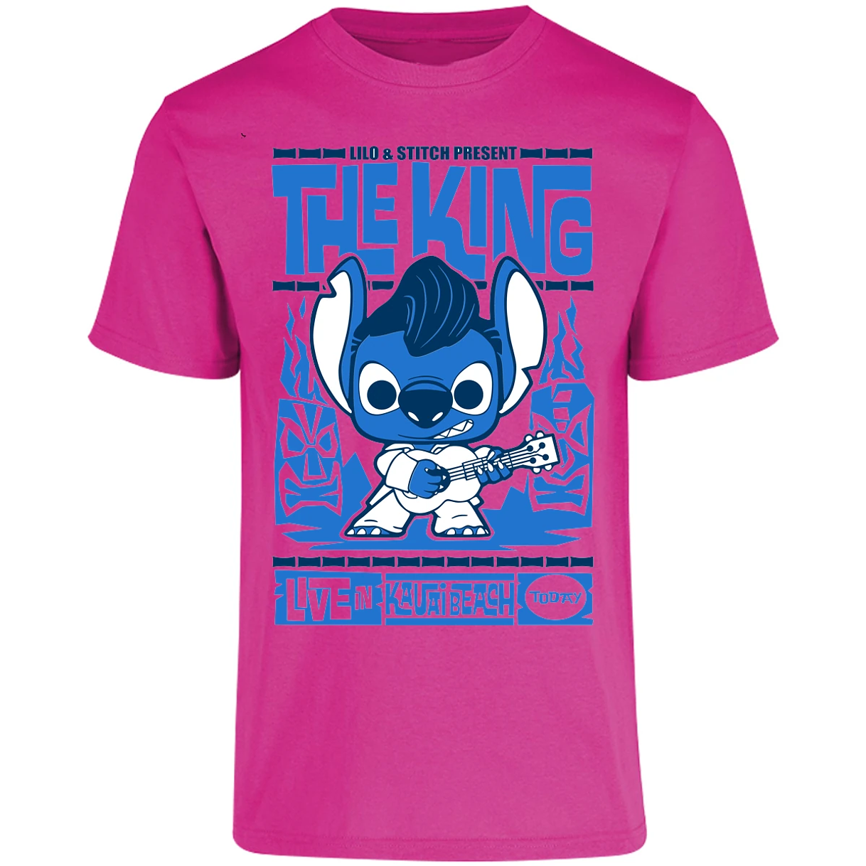 Playera Es De Series Y Peliculas Funko Stitch para Adulto 5