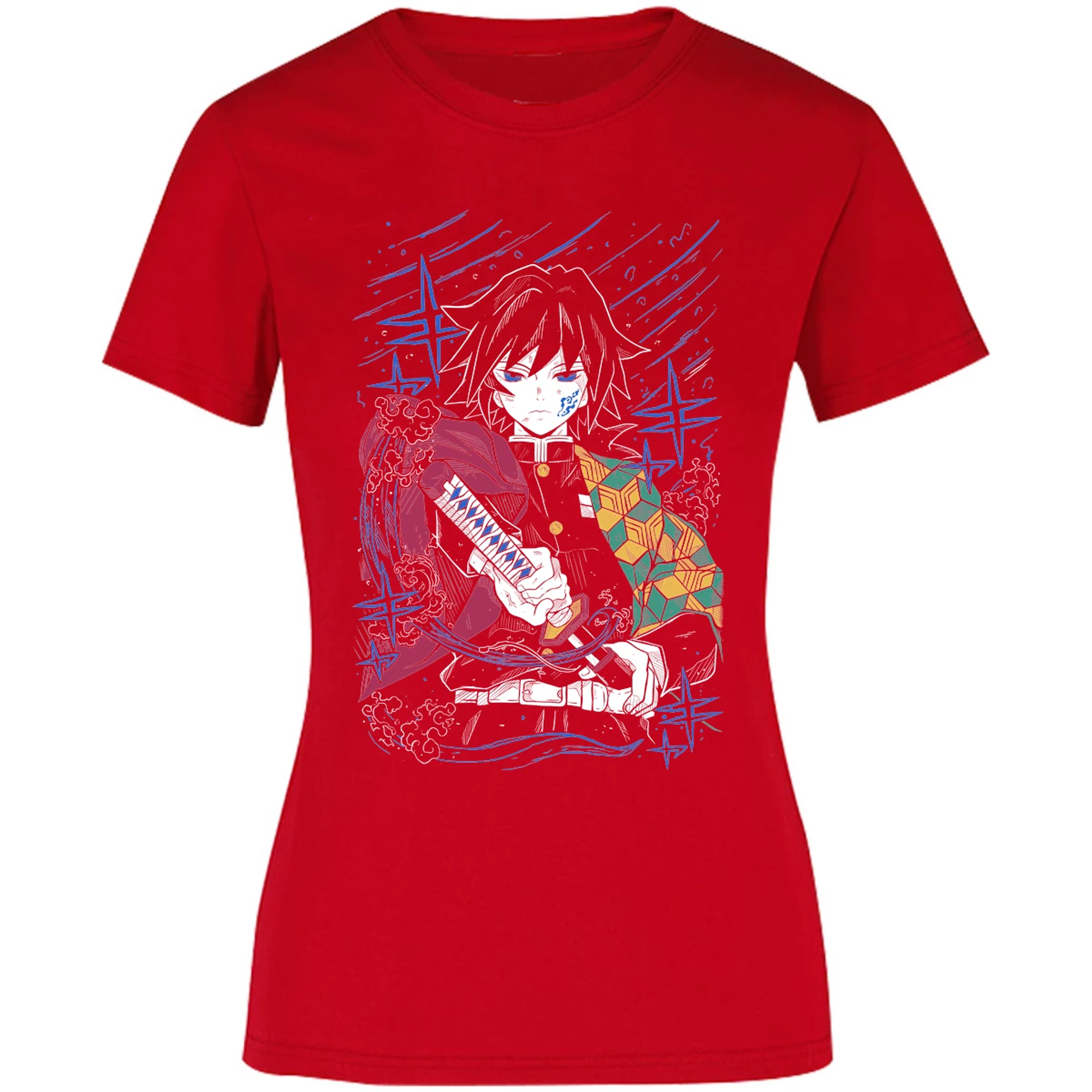 Blusa Demon Slayer Tomioka S Blusa para Mujer 11