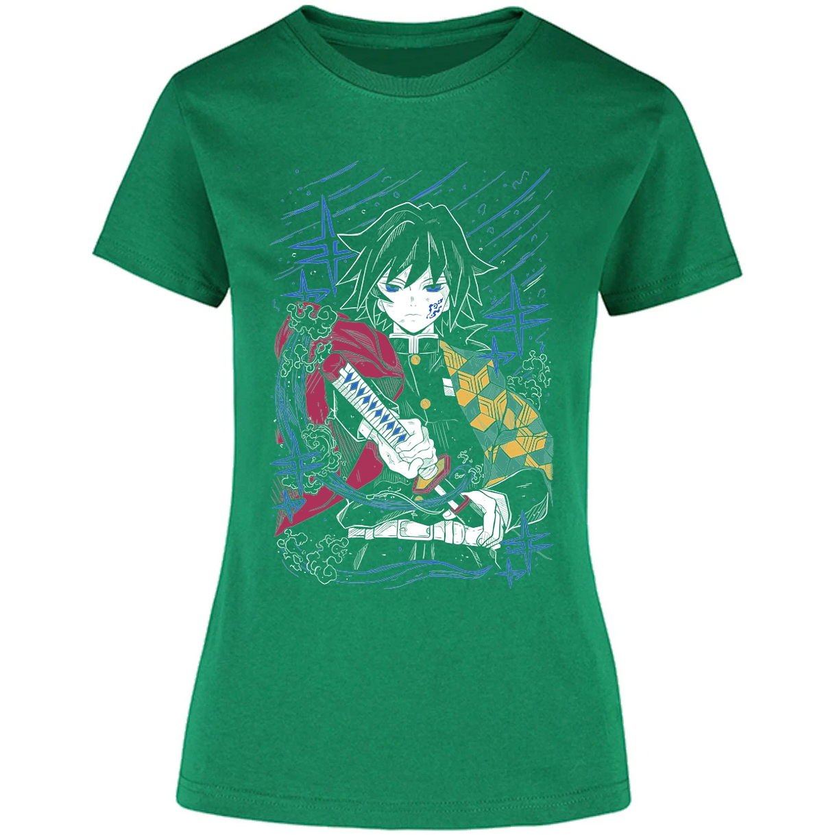 Blusa Demon Slayer Tomioka S Blusa para Mujer 5