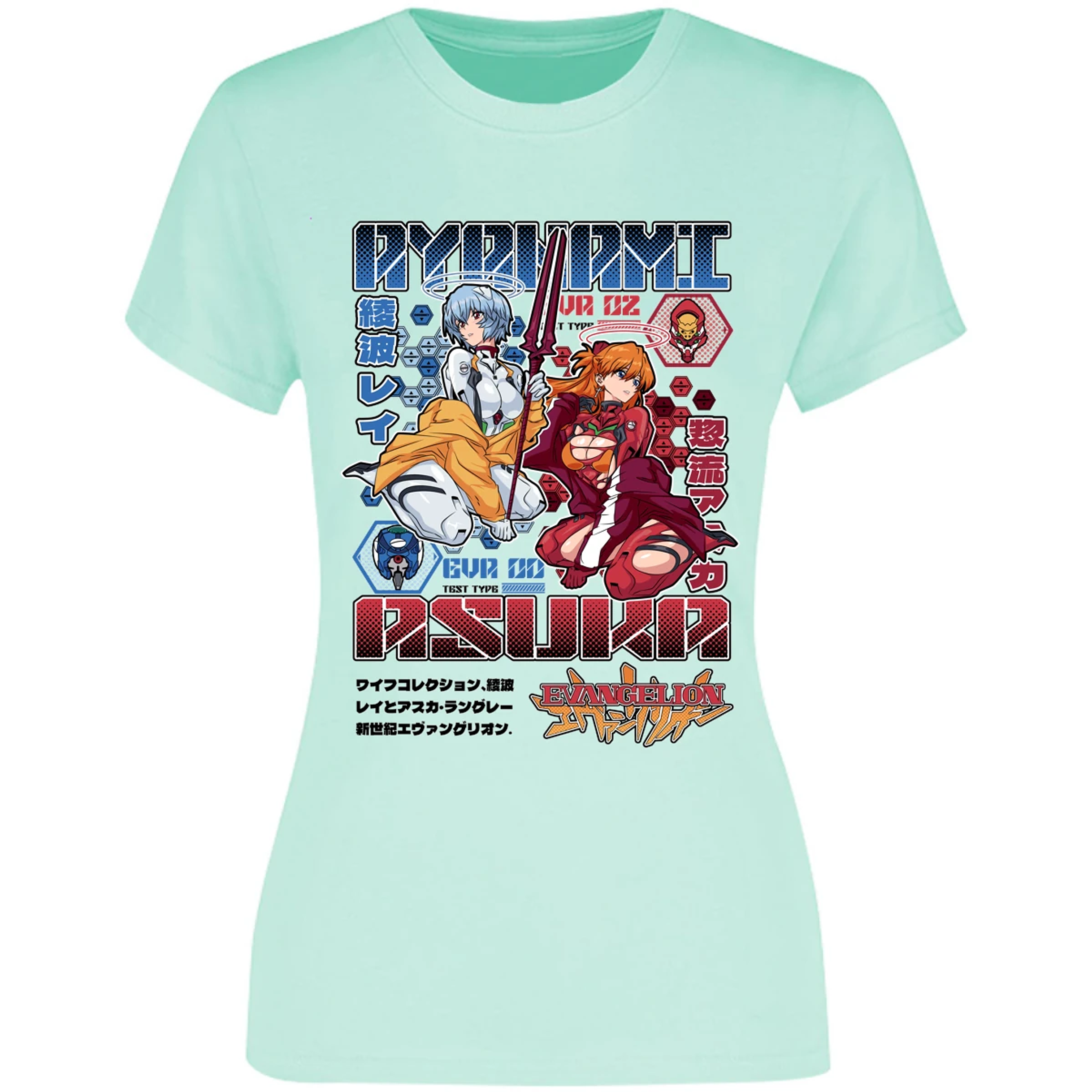 Blusa Evangelion Evangelion Anime Blusa para Mujer 4