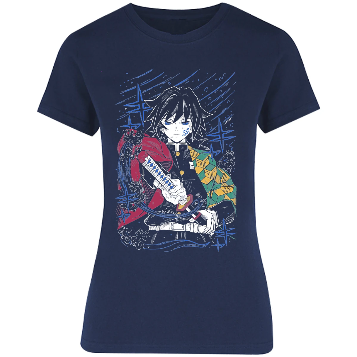 Blusa Demon Slayer Tomioka S Blusa para Mujer 4