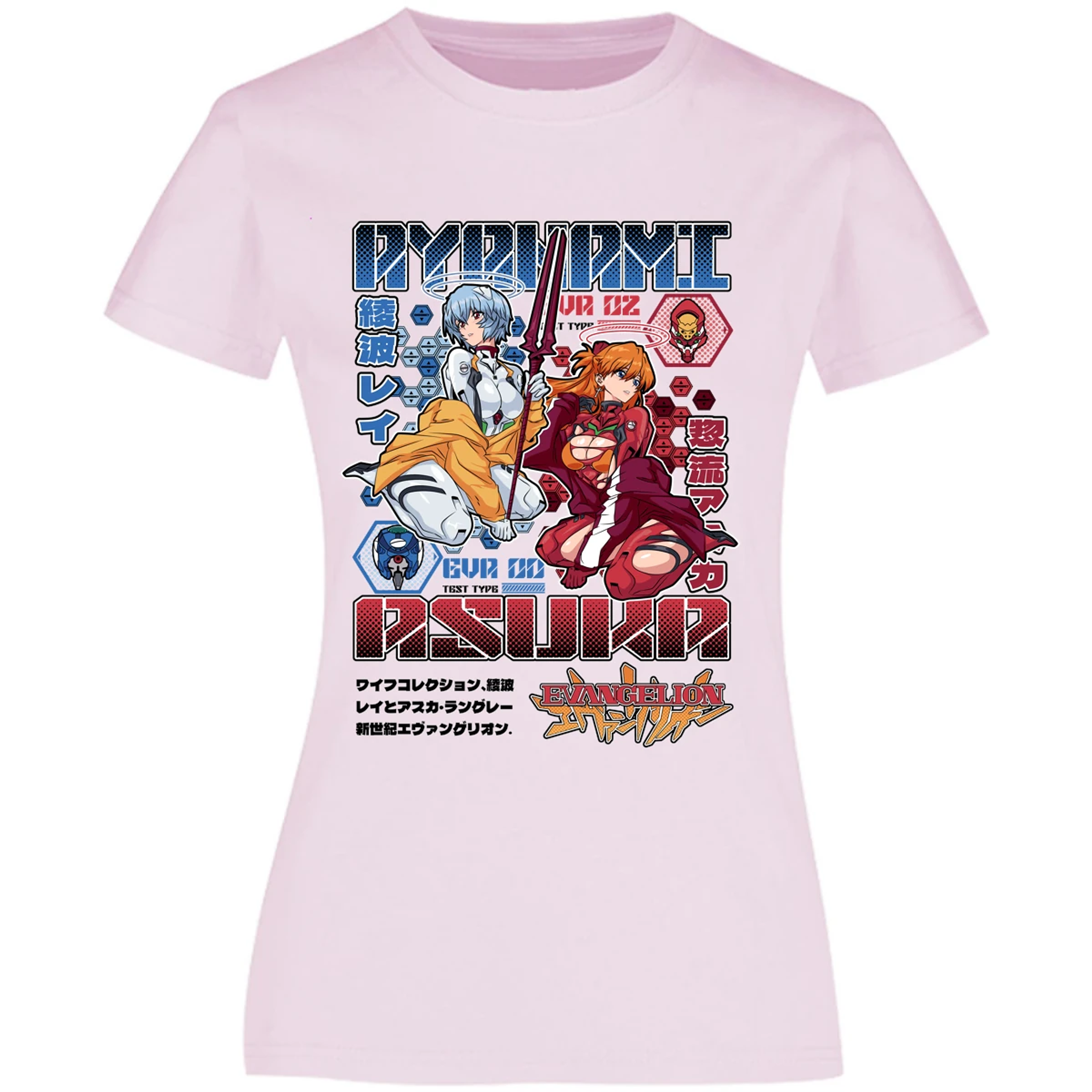 Blusa Evangelion Evangelion Anime Blusa para Mujer 1