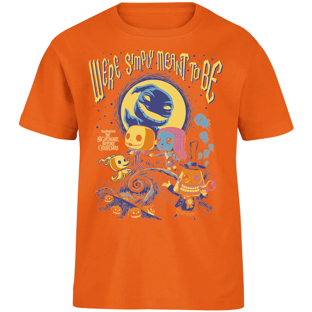 Playera Es De Series Y Peliculas Diseo Nightmare Before Christmas para Niño 9