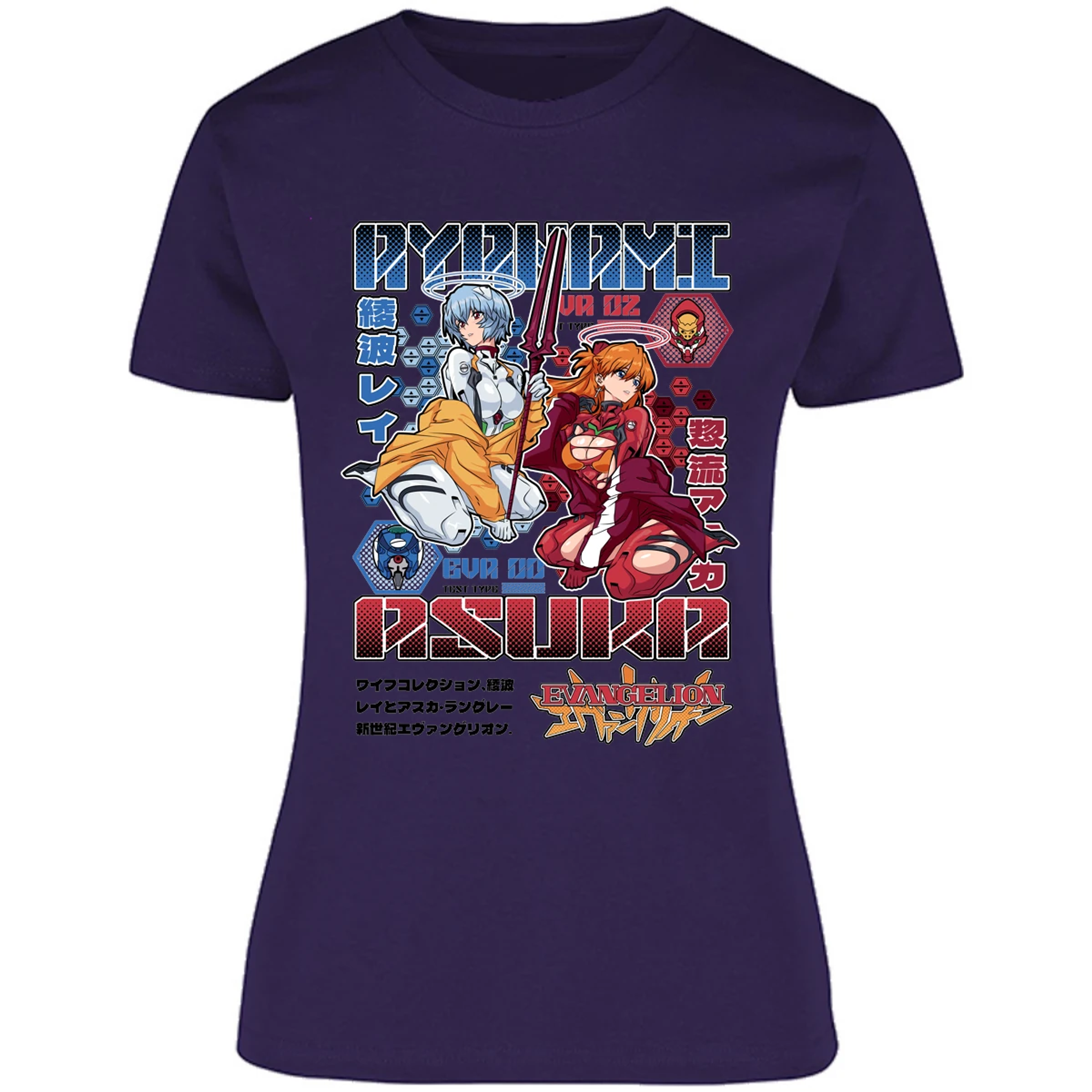 Blusa Evangelion Evangelion Anime Blusa para Mujer 5