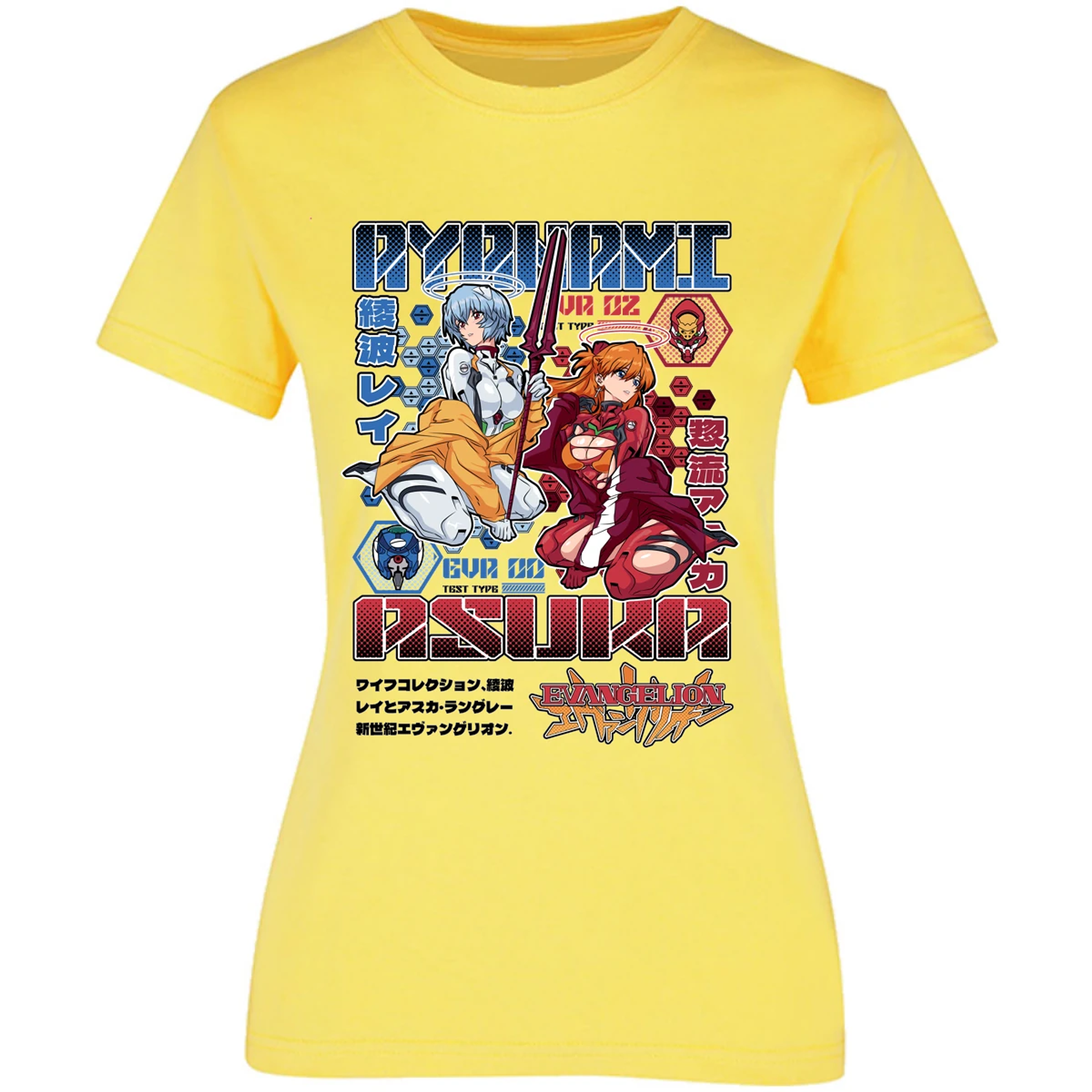 Blusa Evangelion Evangelion Anime Blusa para Mujer 9