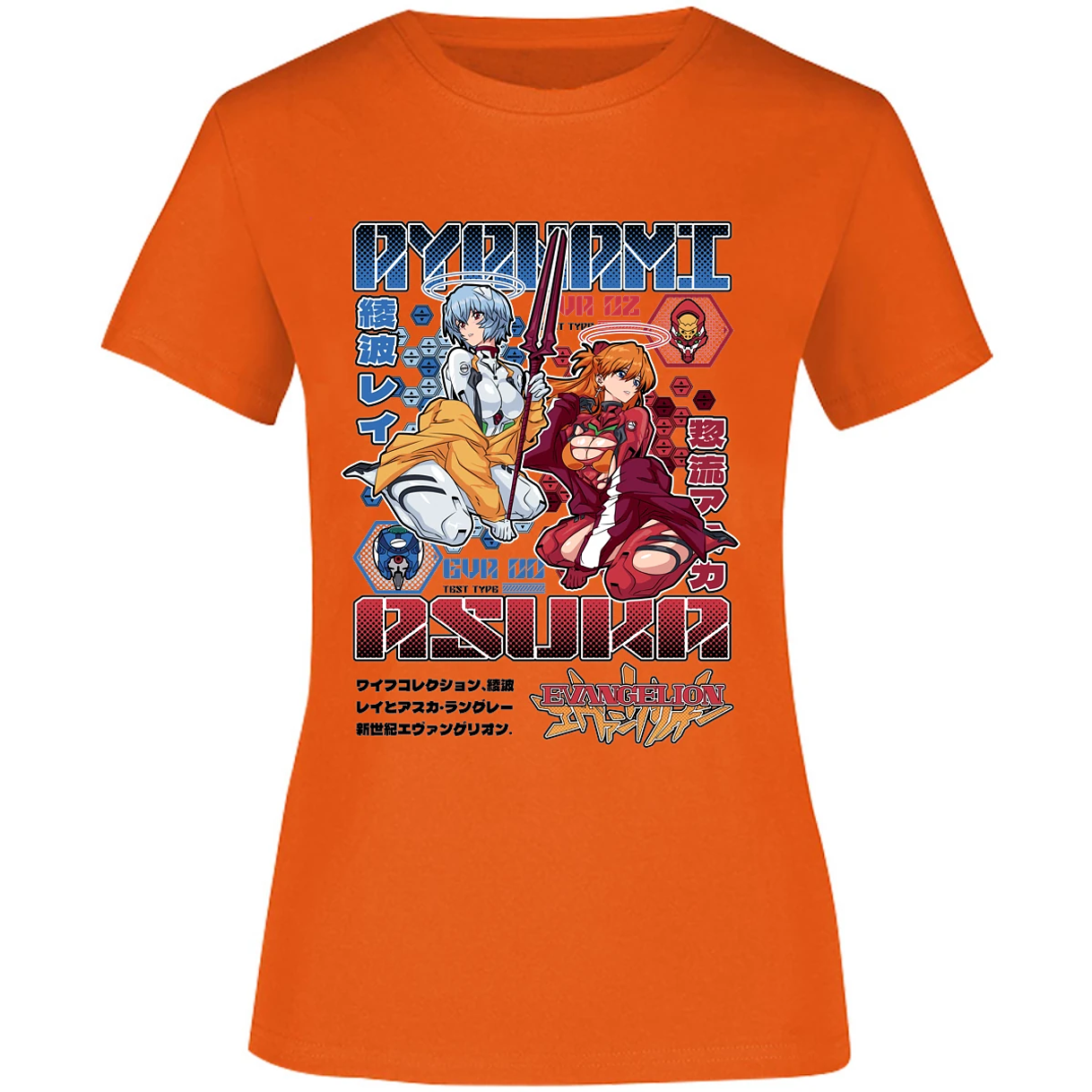 Blusa Evangelion Evangelion Anime Blusa para Mujer 11