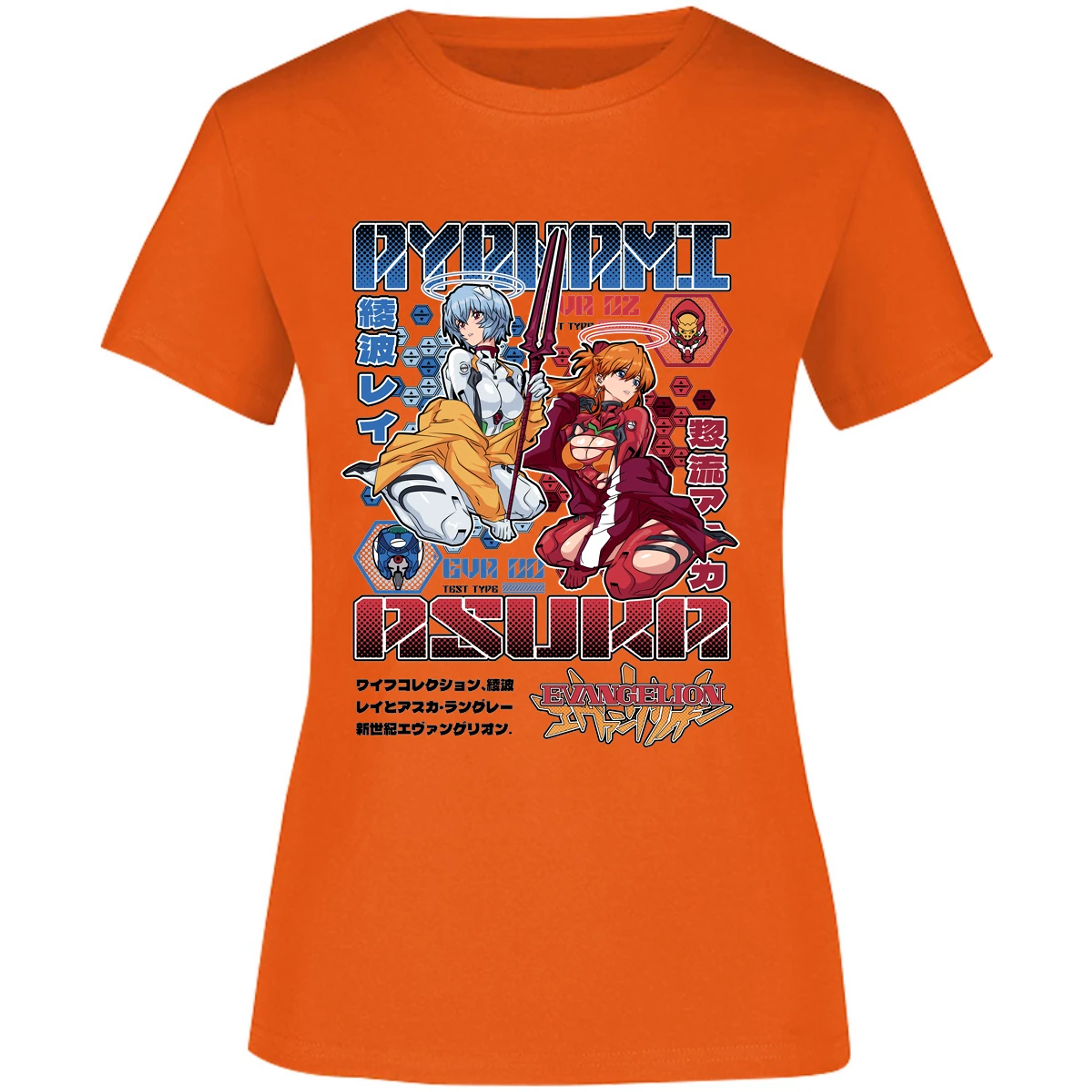 Blusa Evangelion Evangelion Anime Blusa para Mujer 11