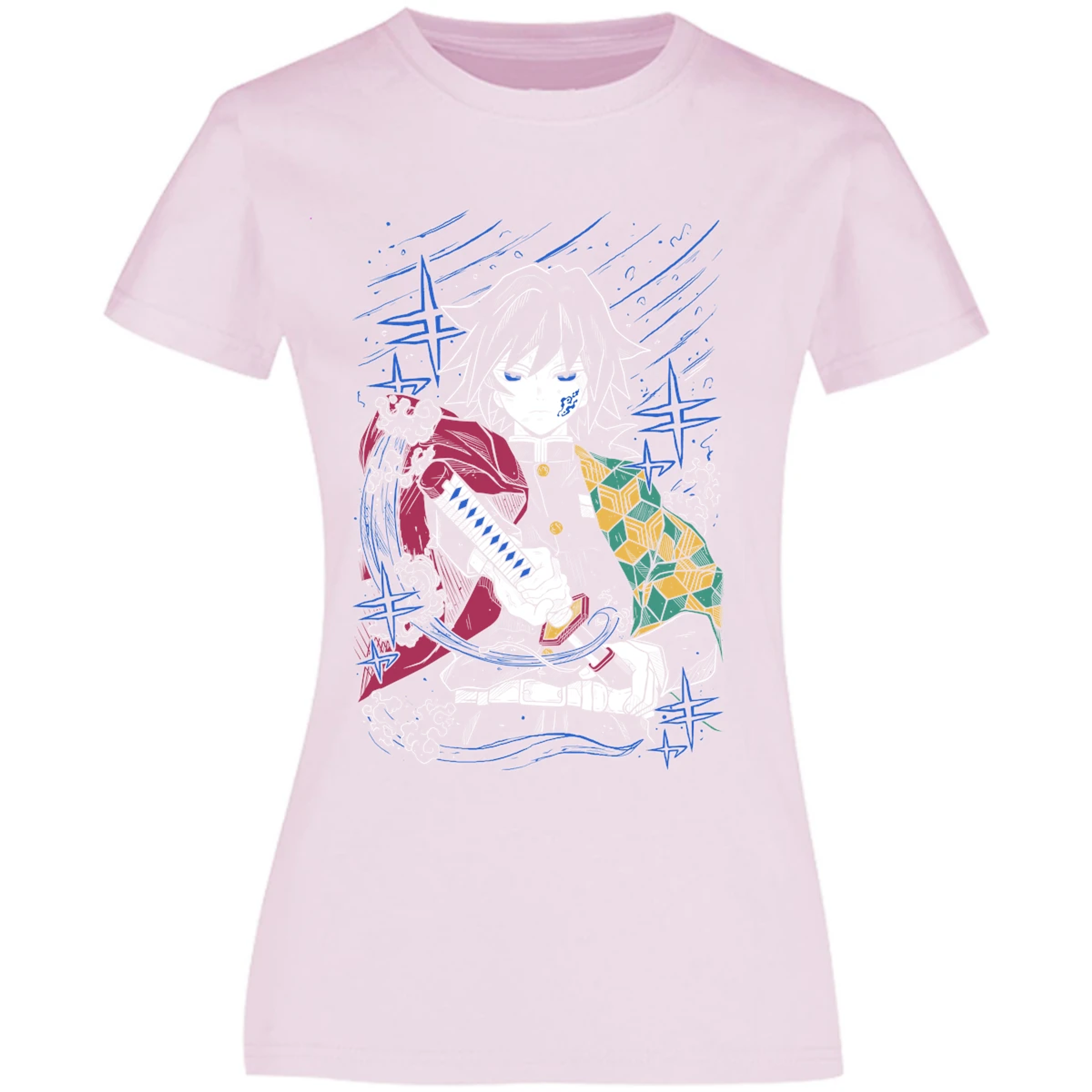 Blusa Demon Slayer Tomioka S Blusa para Mujer 15