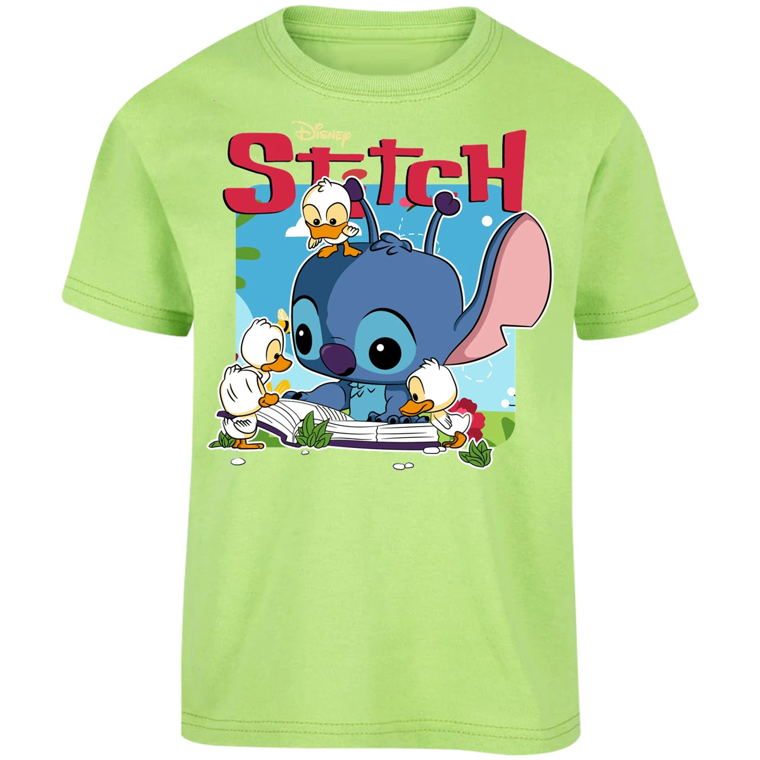 Playera Es De Series Y Peliculas Stitch Patitos Funko para Niño 2